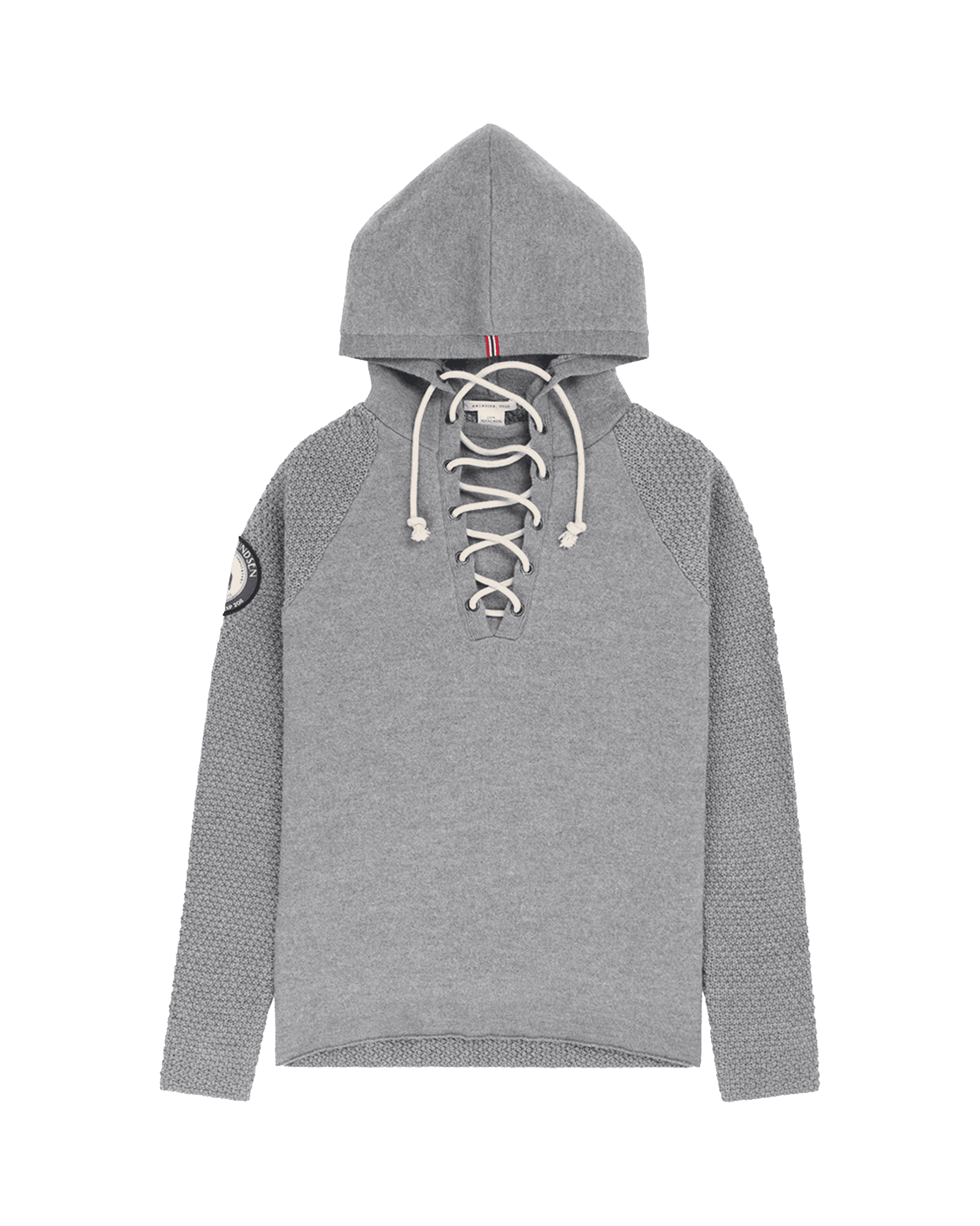 BOILED HOODIE LACED WOMENS  800 Light Grey