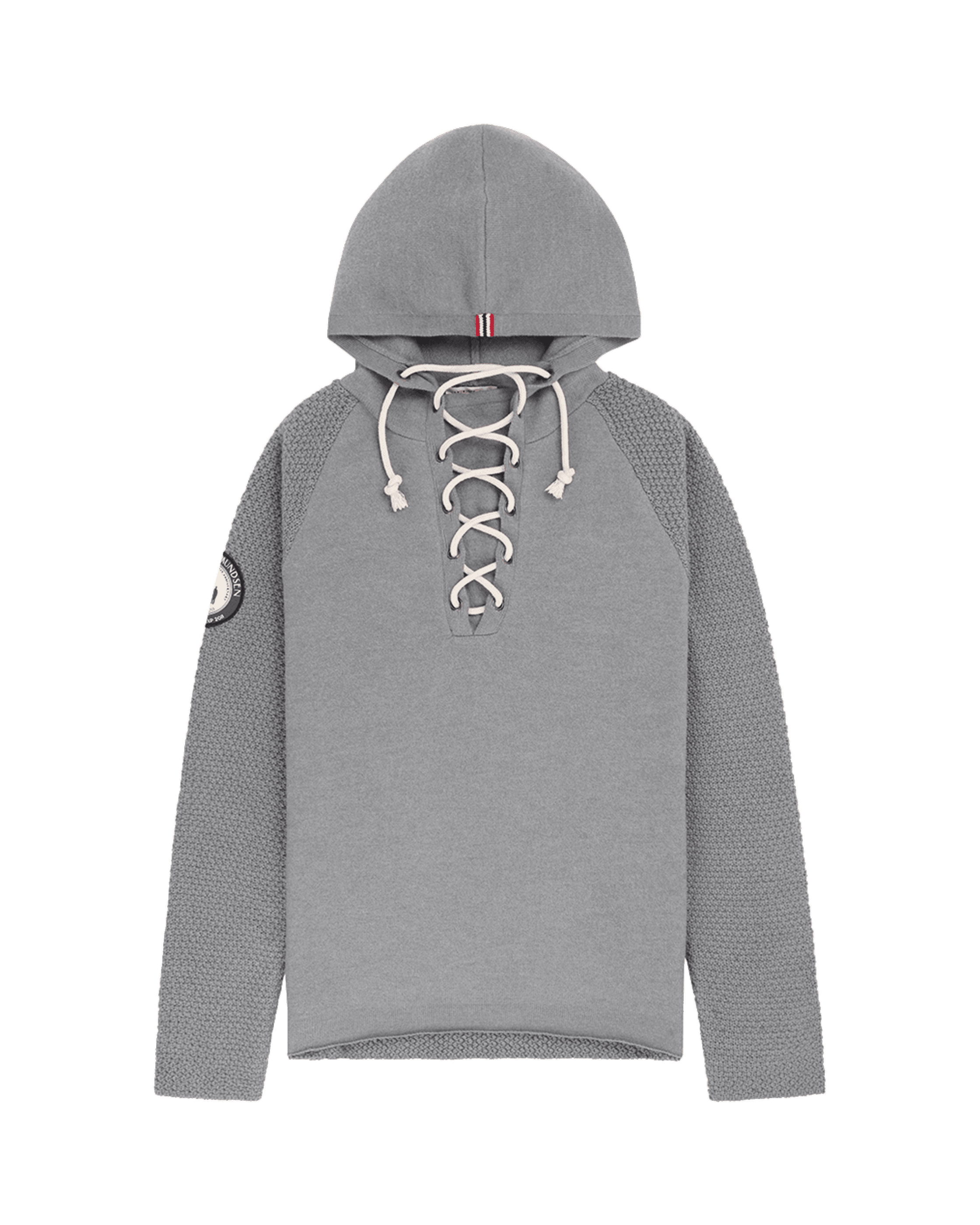BOILED HOODIE LACED MENS  800 Light Grey