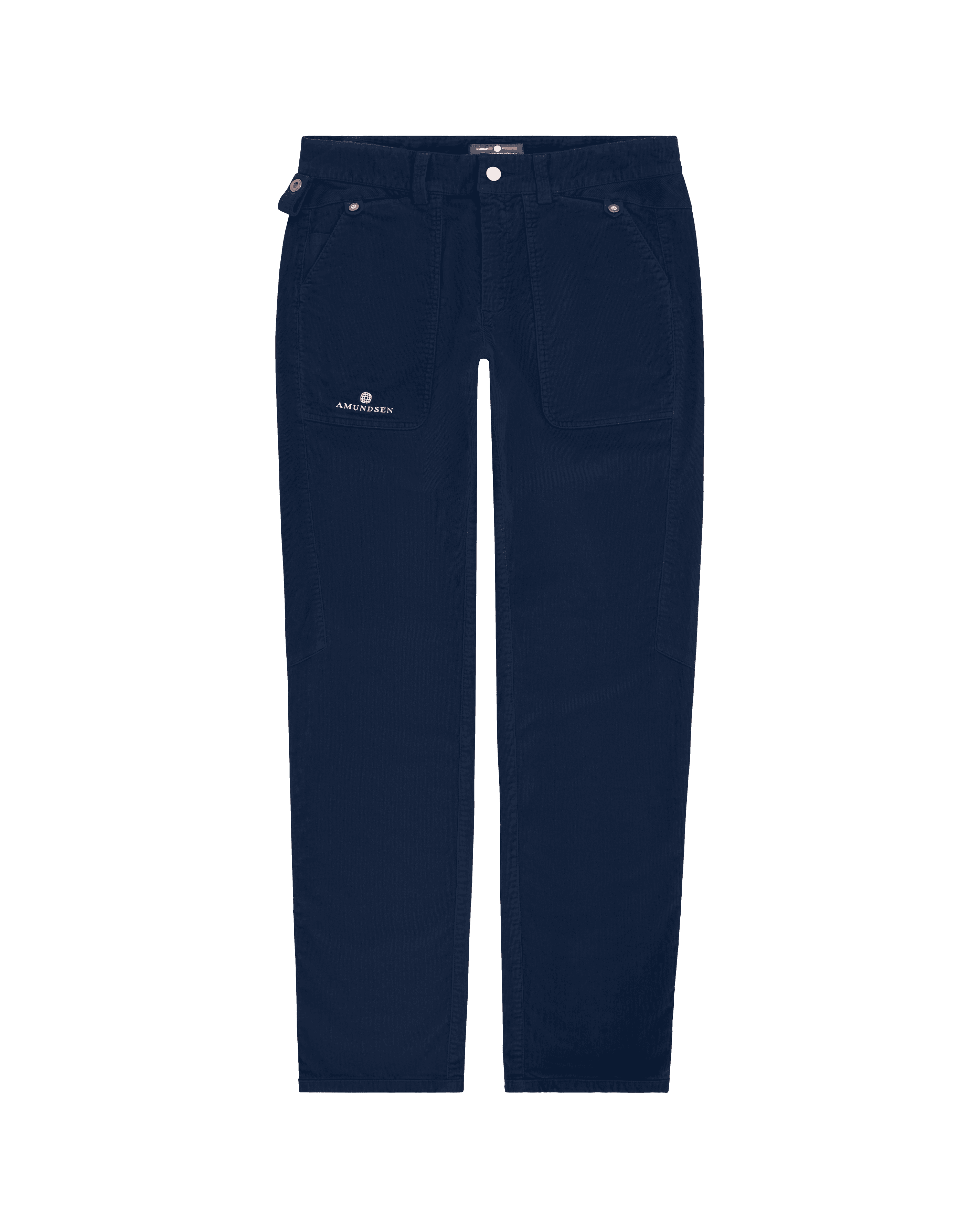 FJORDCORD SLACKS 16 WALE MENS  590 Faded Navy