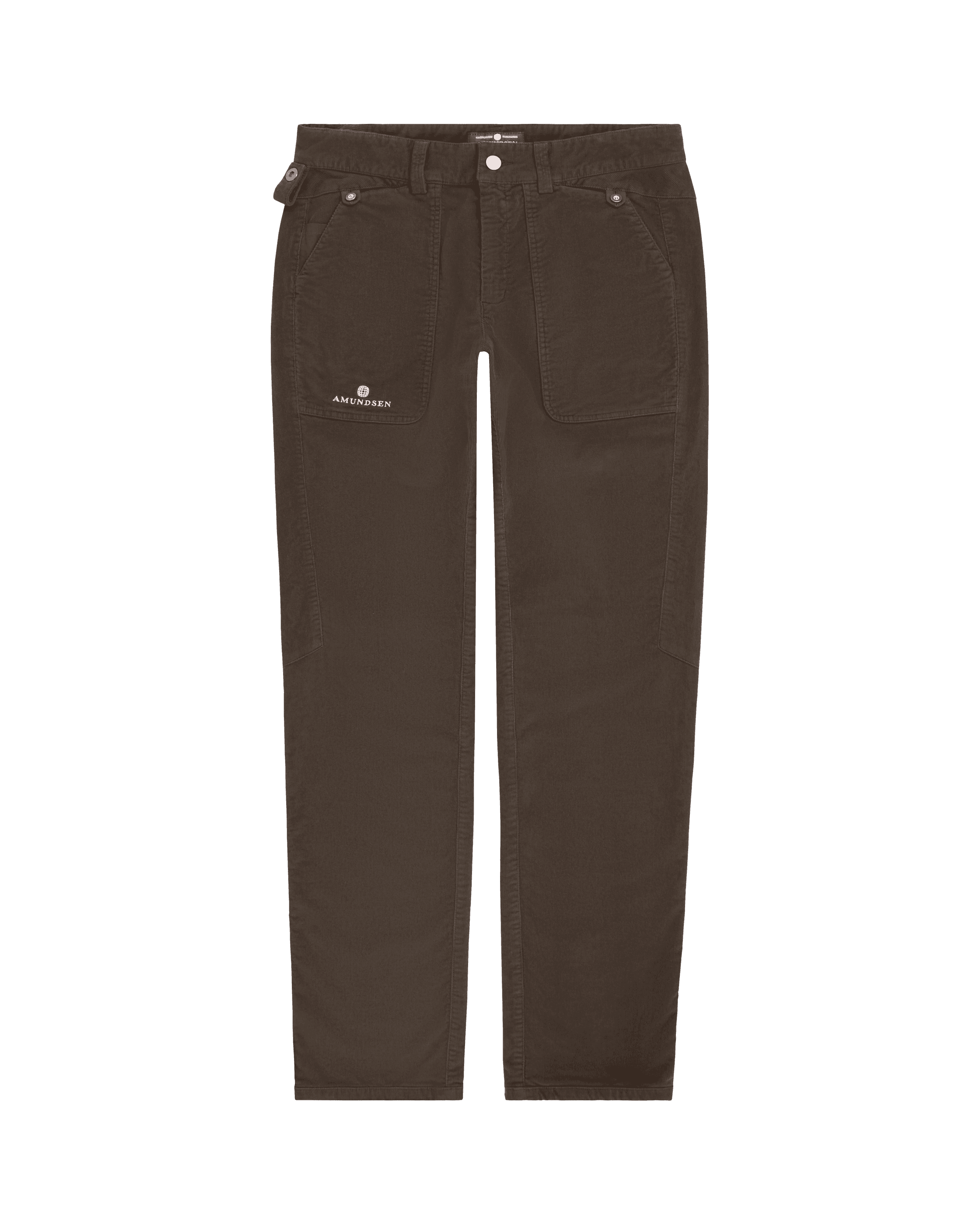 FJORDCORD SLACKS 16 WALE MENS  630 Cowboy
