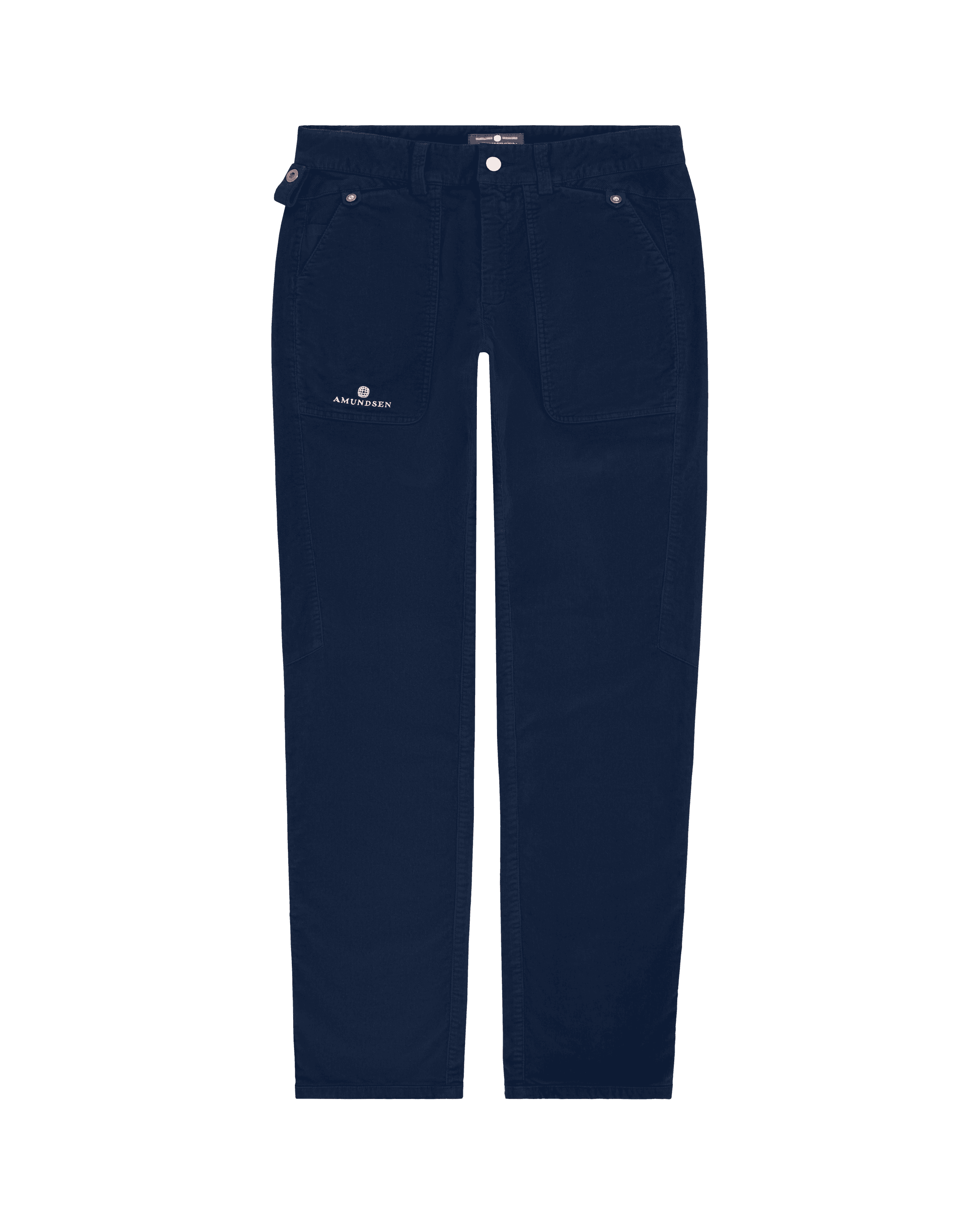 FJORDCORD SLACKS 16 WALE MENS  590 Faded Navy