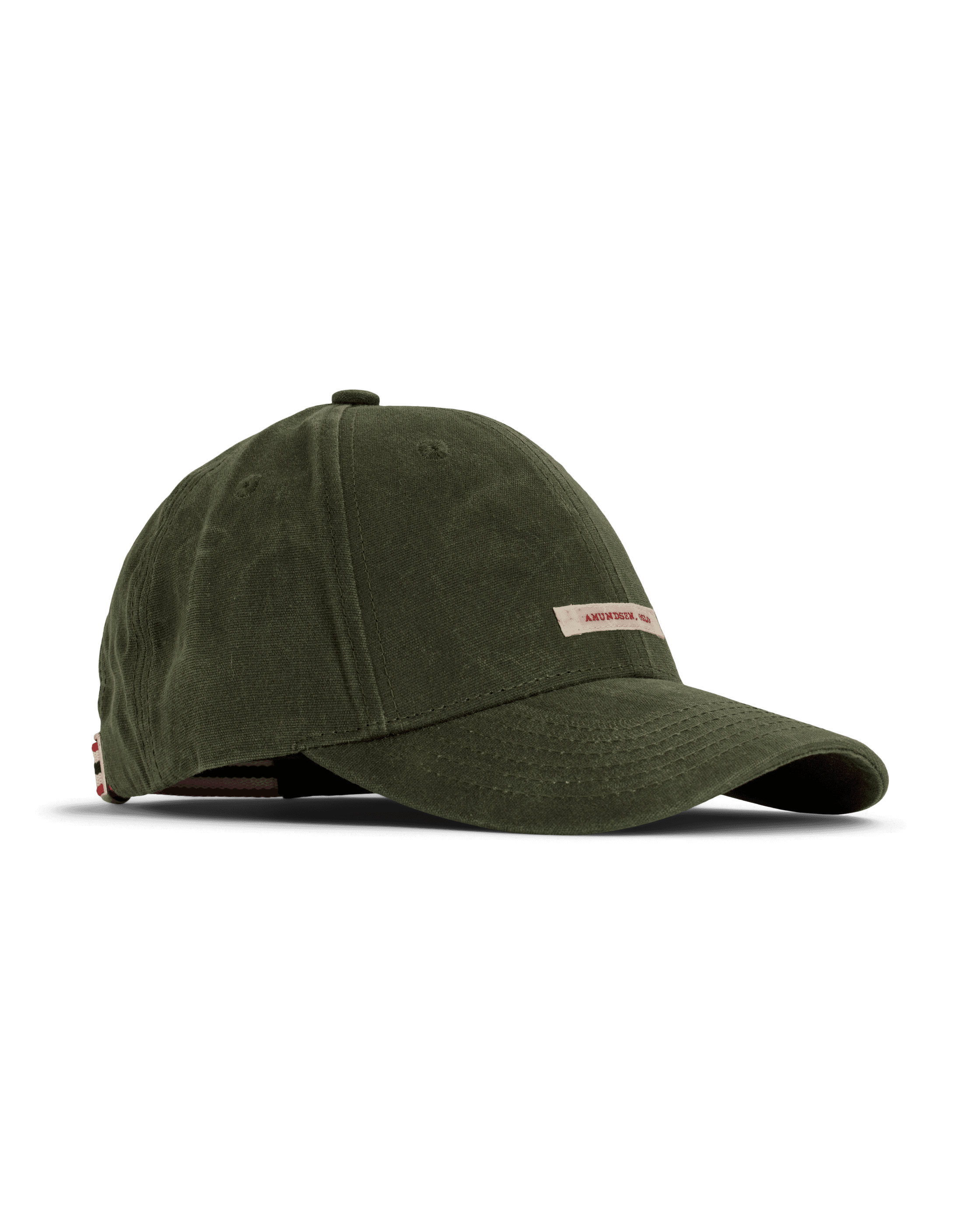 WAXED COTTON CAP  450 Olive/Patch