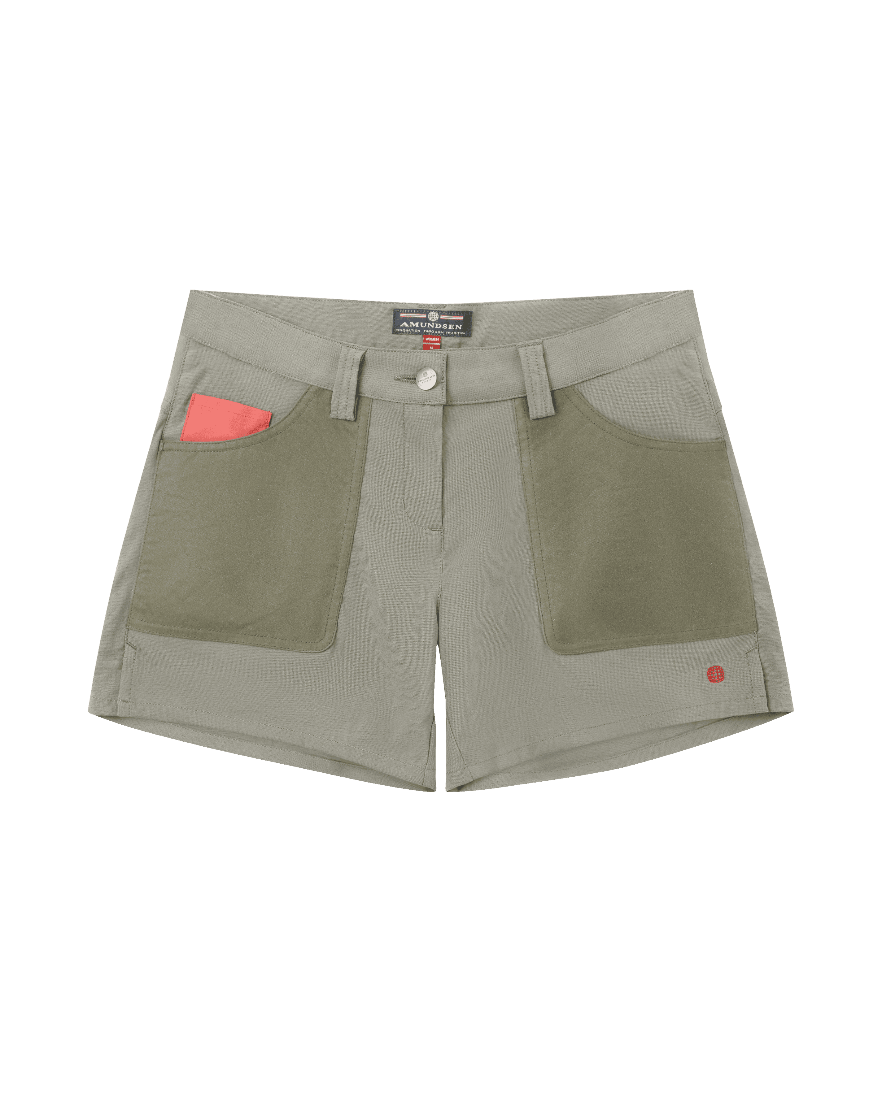5INCHER FIELD SHORTS WOMENS MONOCHROME  493 Blue Surf/Olive Ash