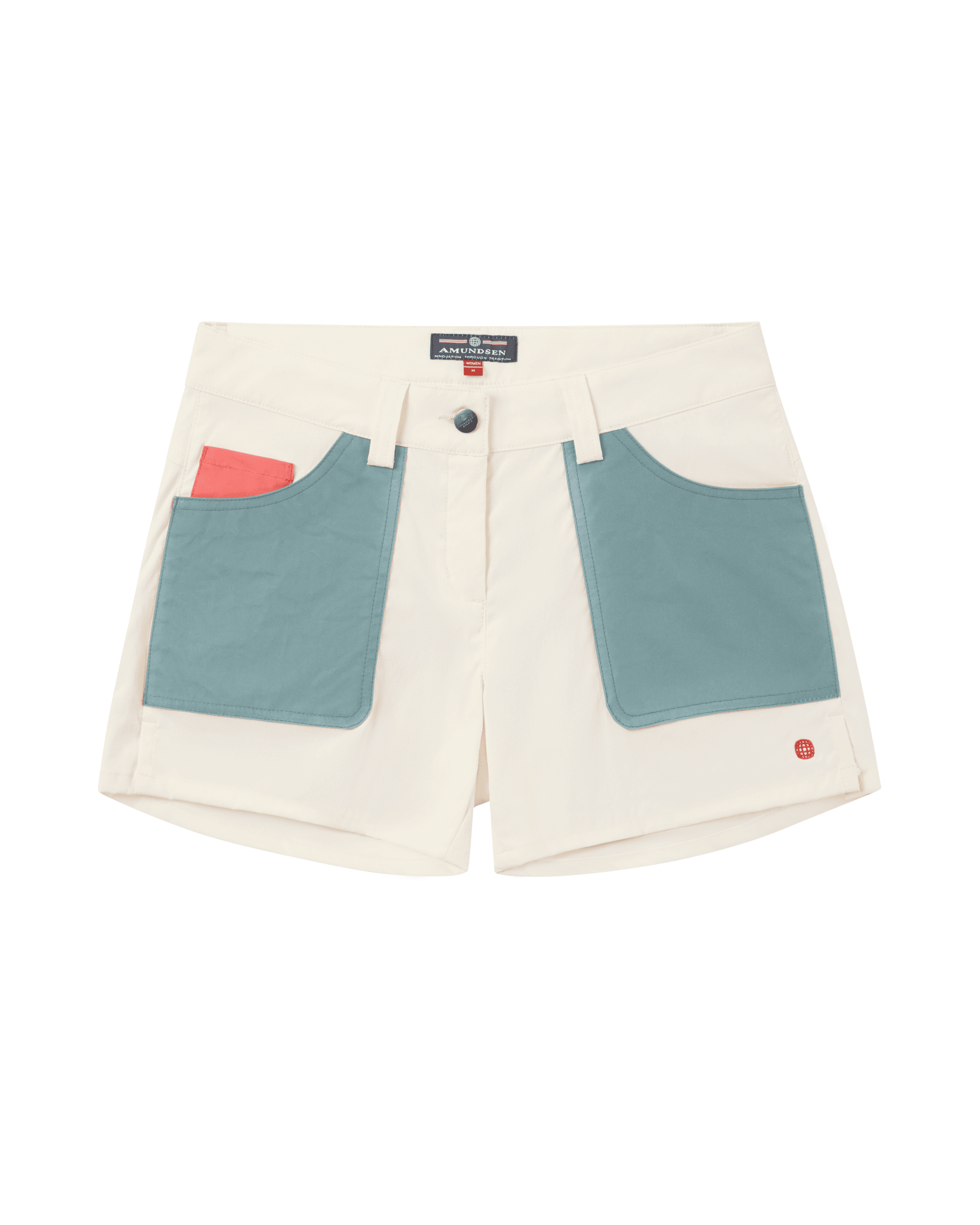 5INCHER FIELD SHORTS WOMENS  014 Offwhite/Stormy Blue