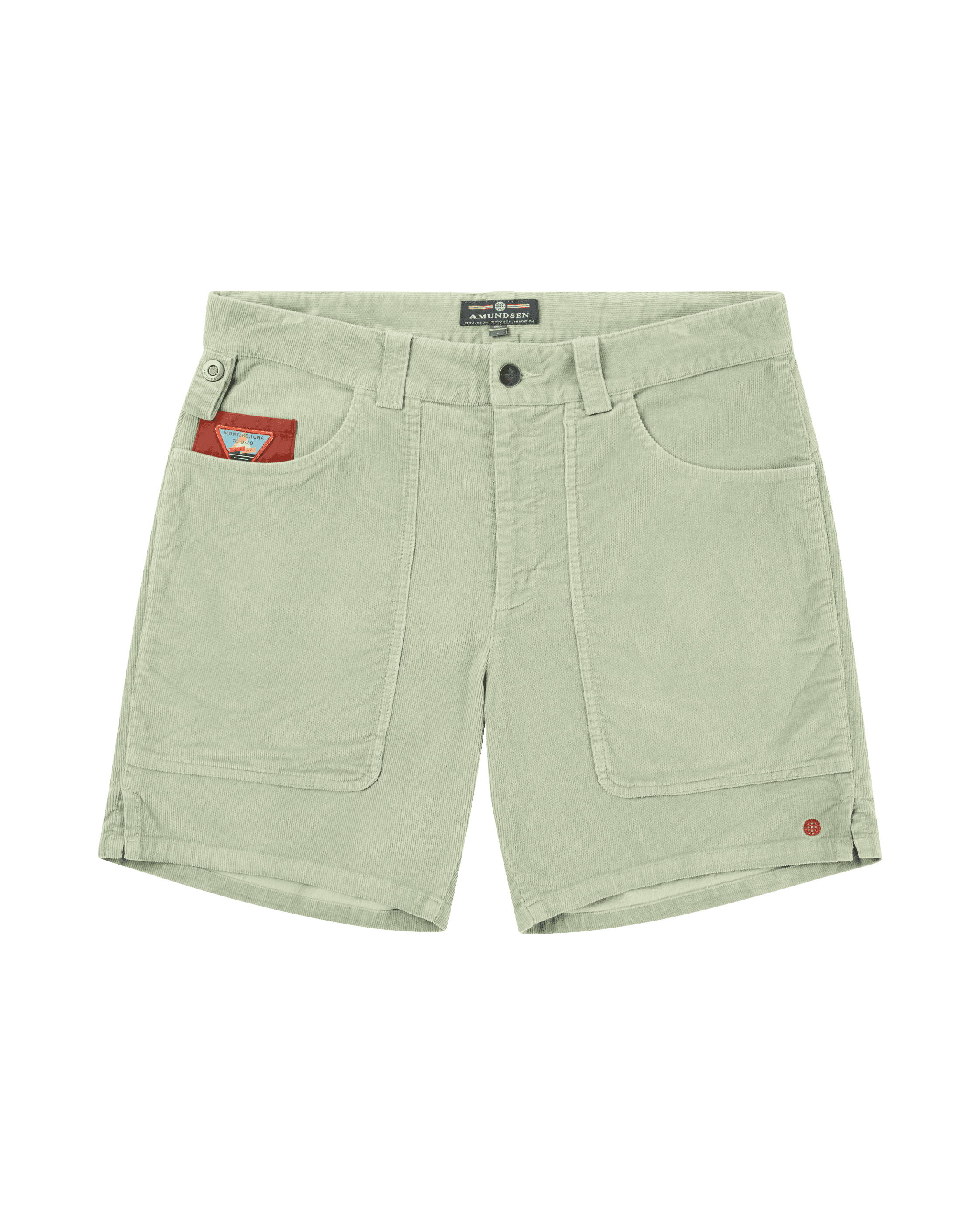 7INCHER CONCORD G.DYED SHORTS MENS  403 Lichen Green