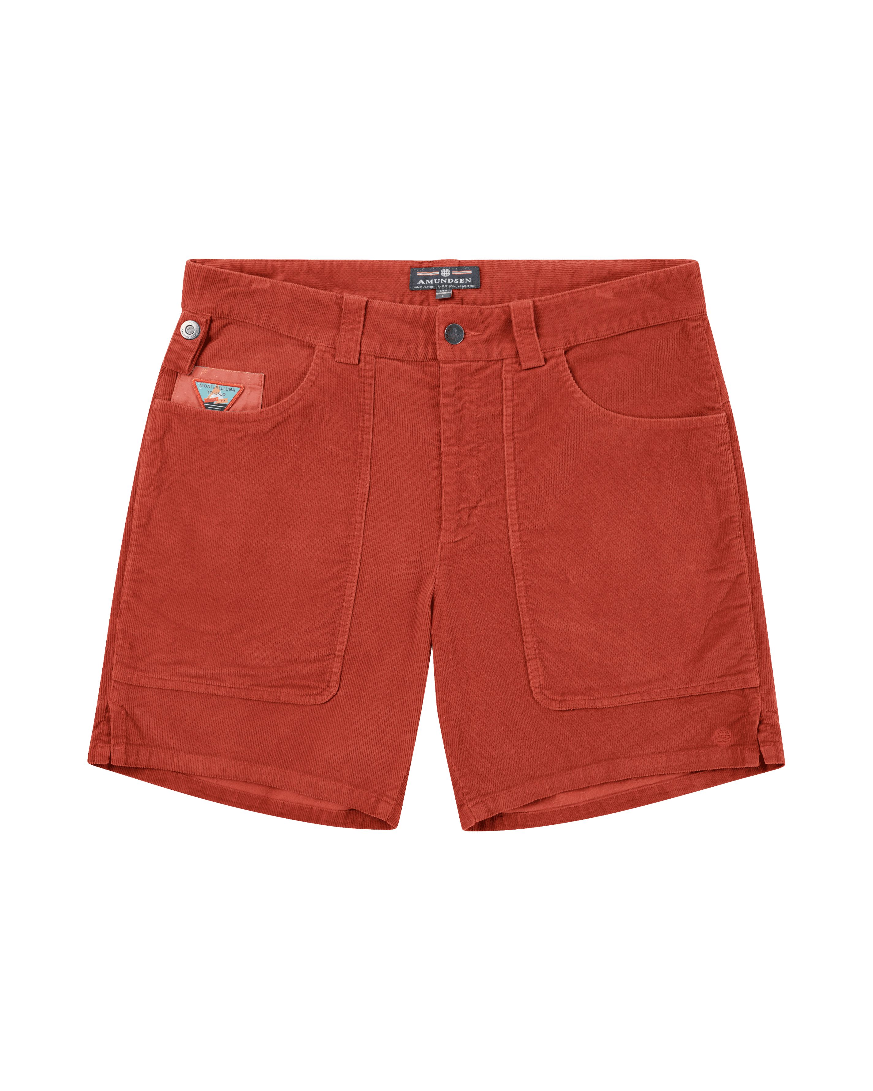 7INCHER CONCORD G.DYED SHORTS MENS  164 Terra Red
