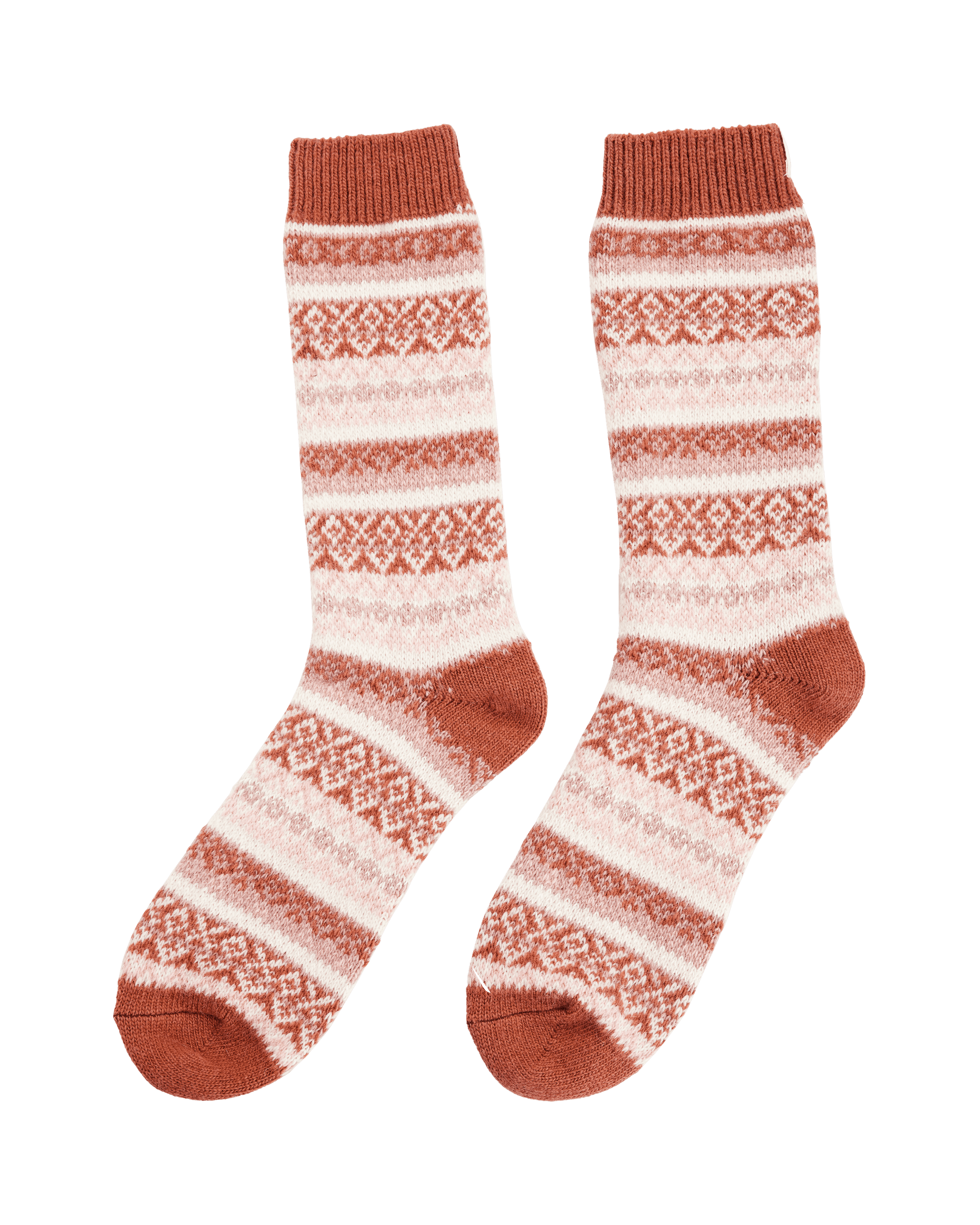 SKAUEN MID CALF SOCKS  190 Peony Pink