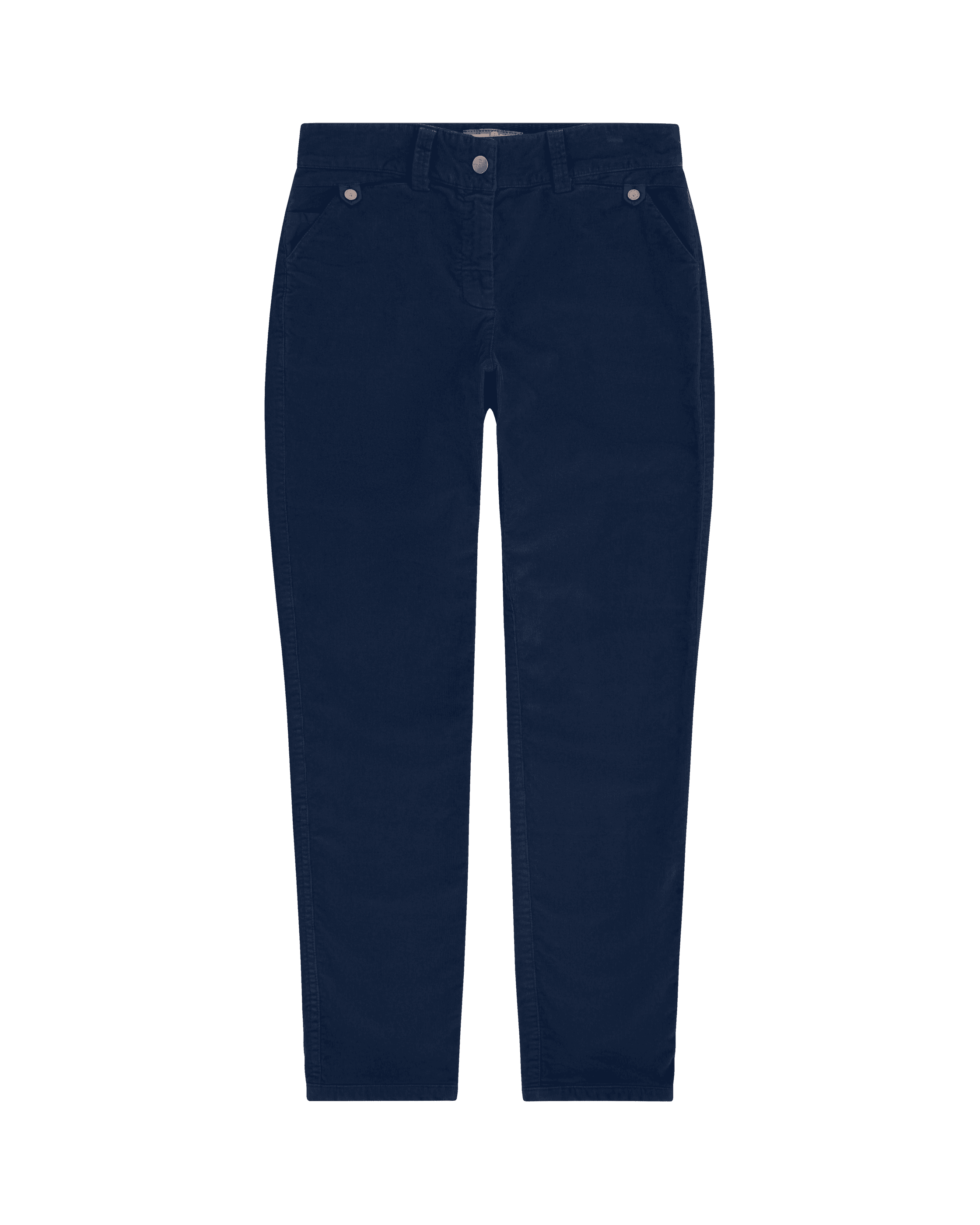FJORDCORD SLACKS 16 WALE WOMENS  590 Faded Navy