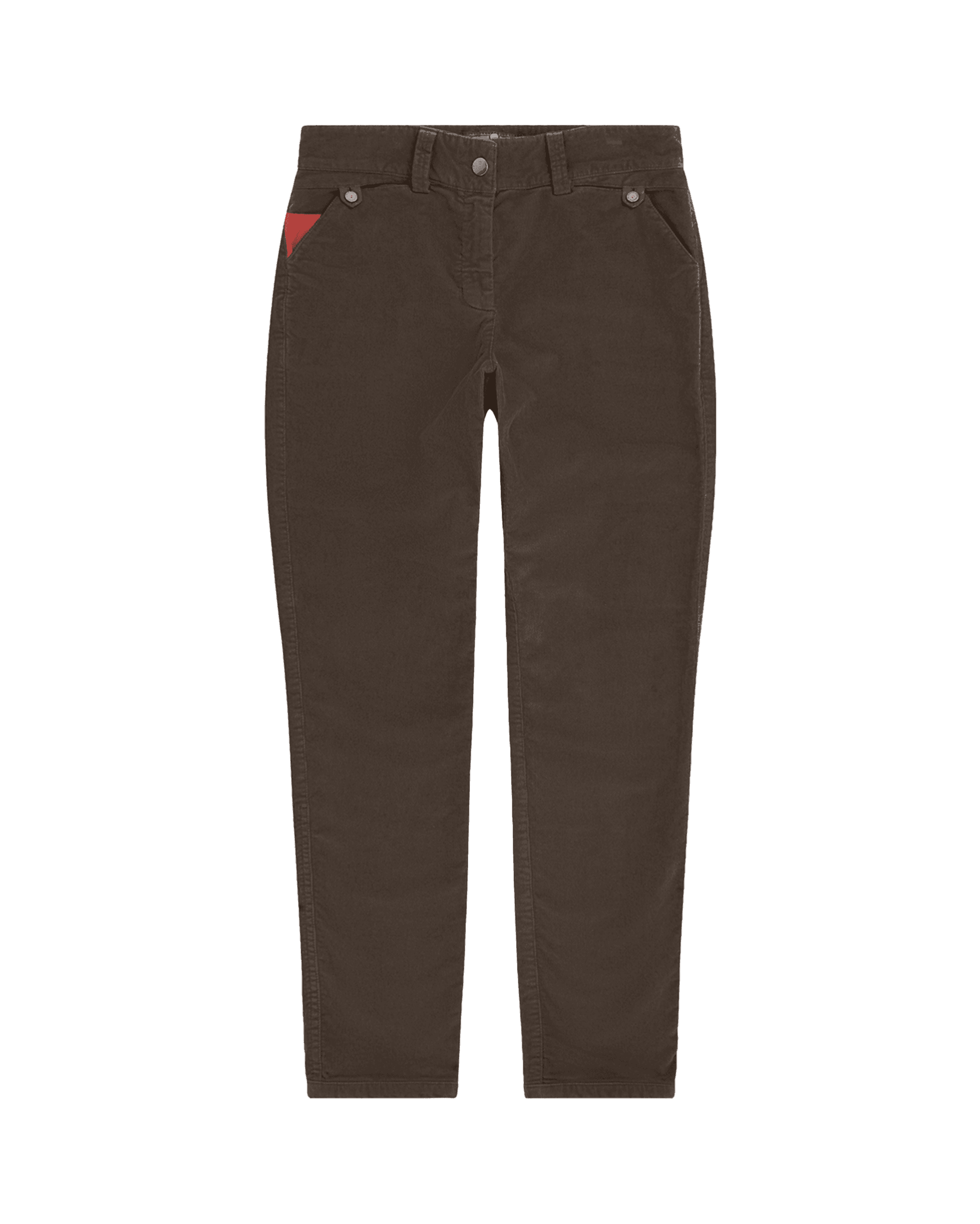 FJORDCORD SLACKS 16 WALE WOMENS  630 Cowboy