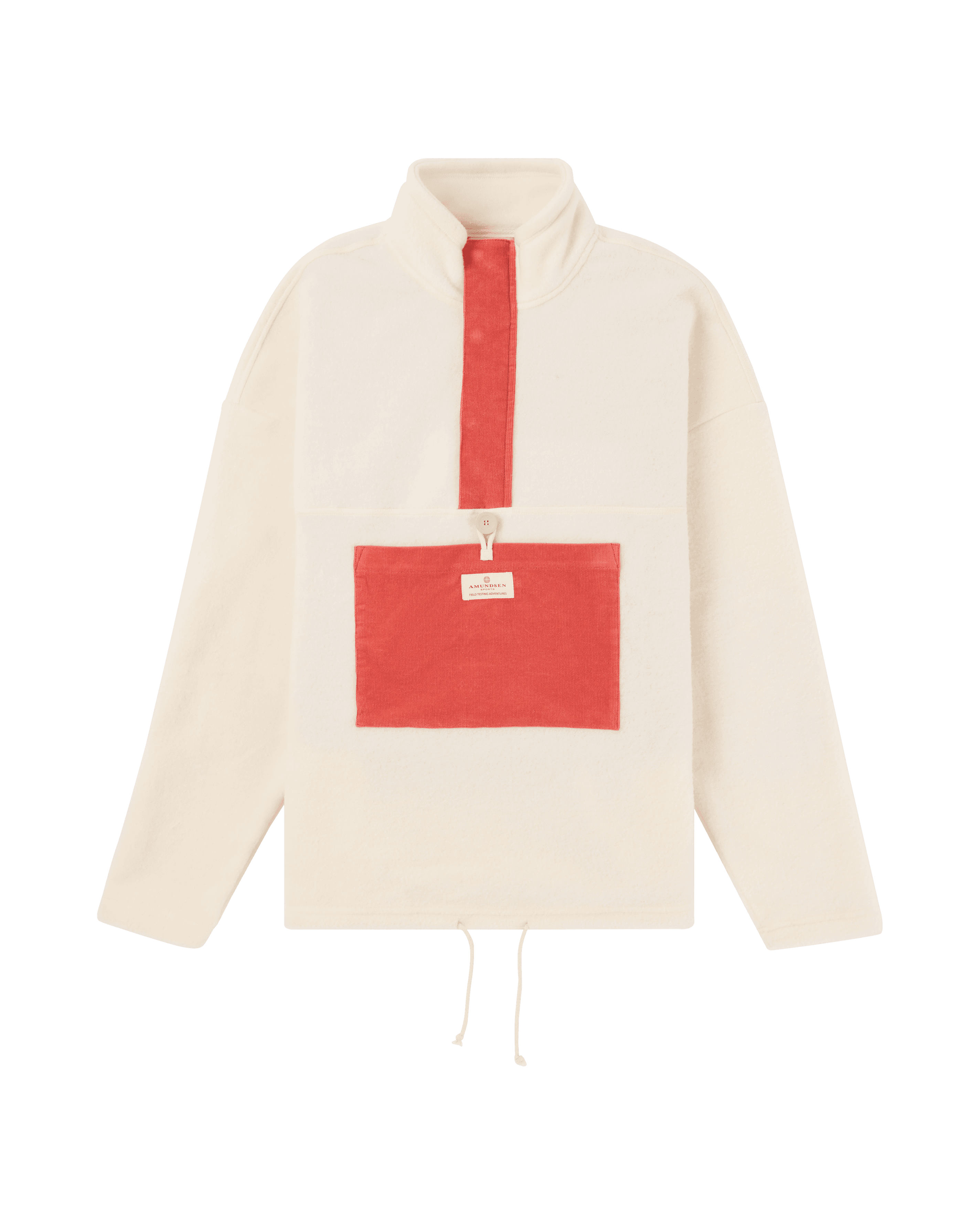 V-BOND CORD FLEECE MENS  160 Natural/Weathered Red