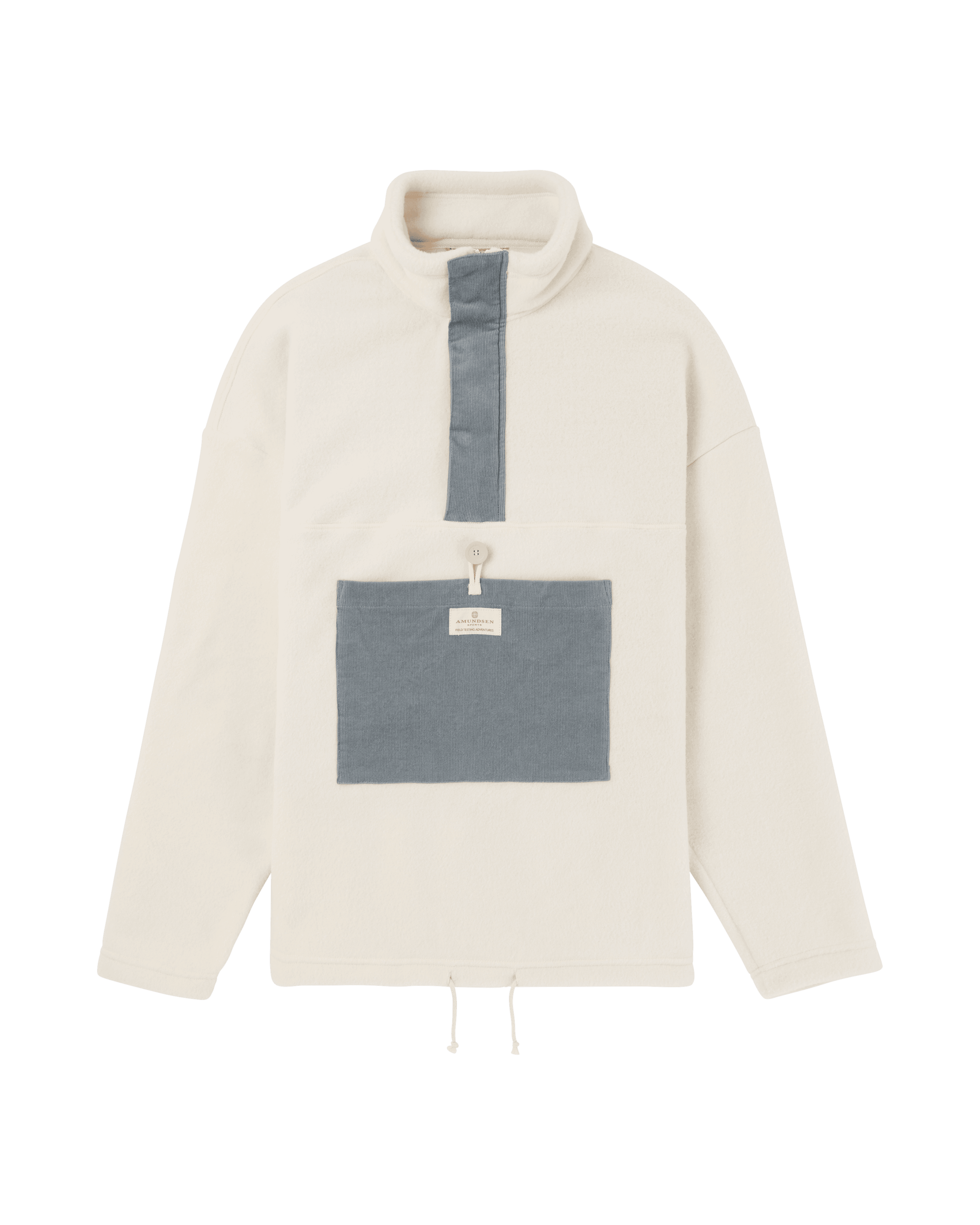 V-BOND CORD FLEECE MENS  530 Natural/Stormy Blue
