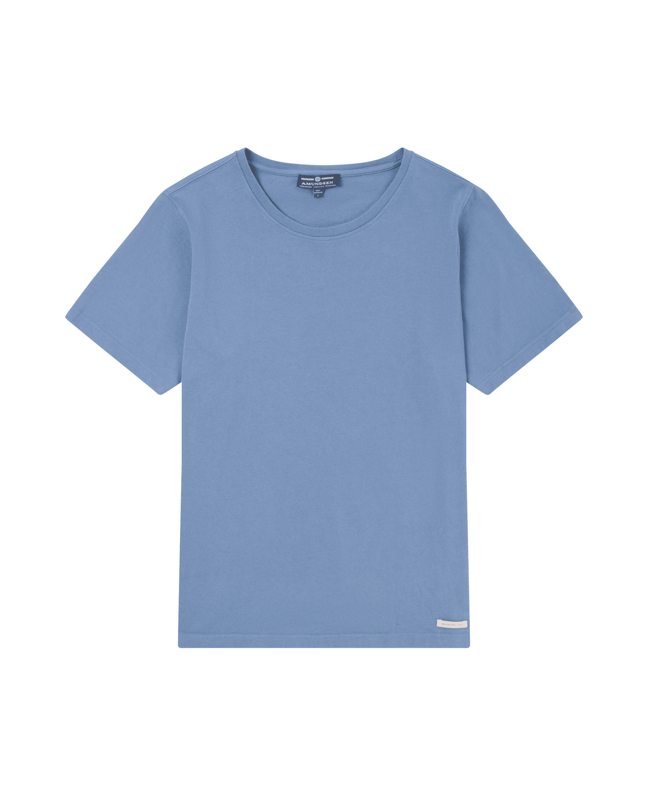 AMUNDSEN OSLO TEE MENS  535 Denim Blue