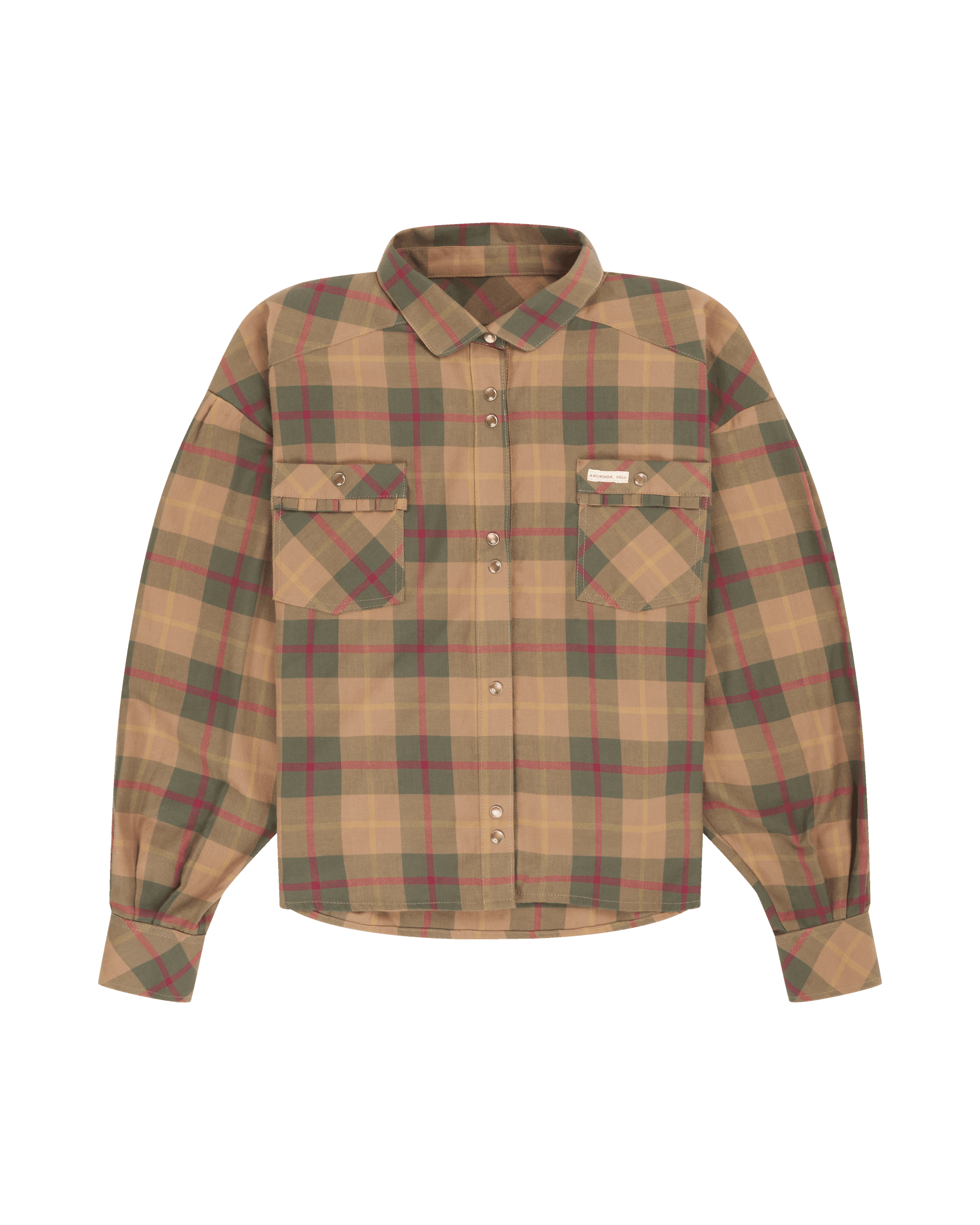 WILD COUNTRY SHIRT WOMENS  220 Hunter Camel Checks