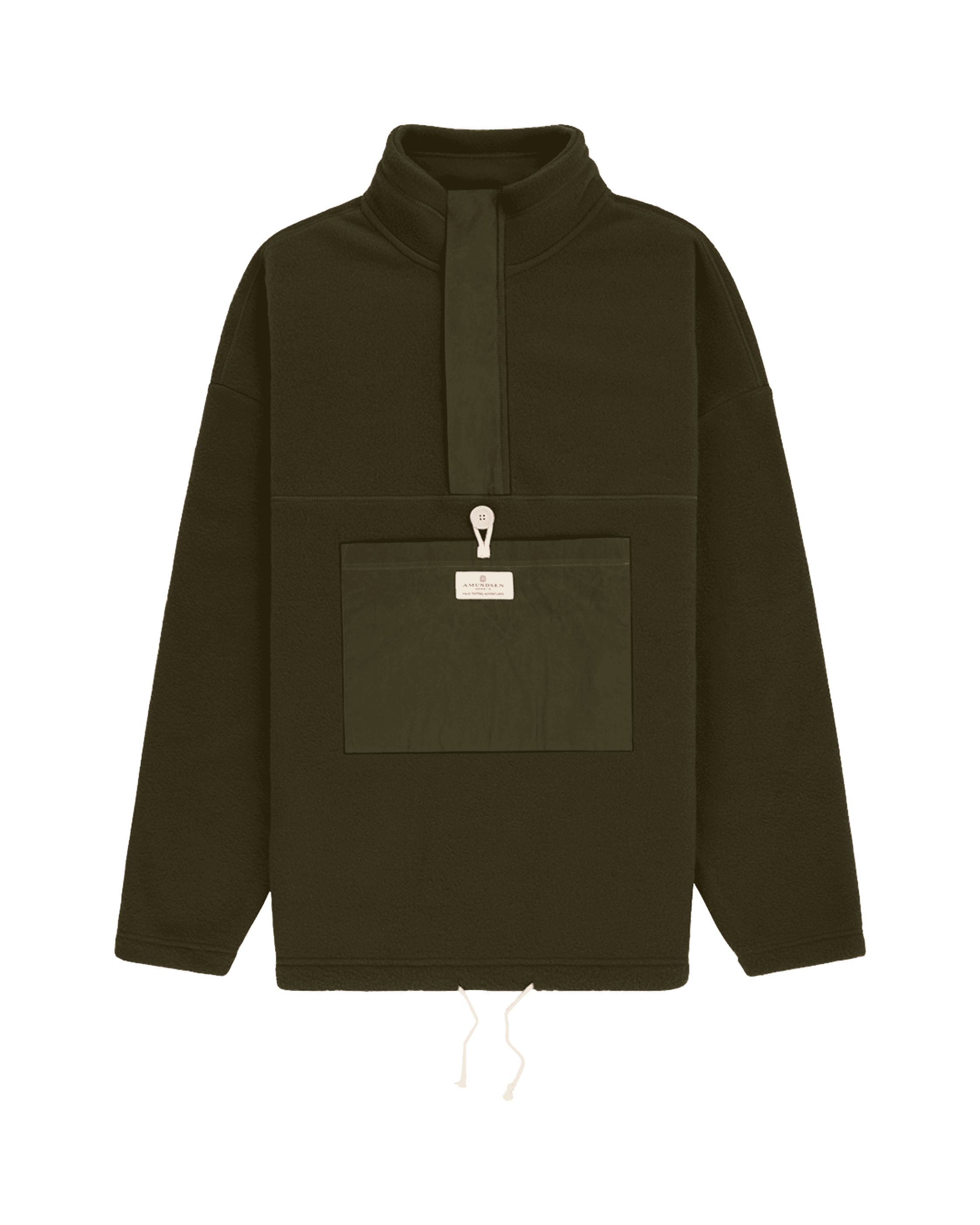 V-BOND WAXED FLEECE MENS  480 Nato/Green