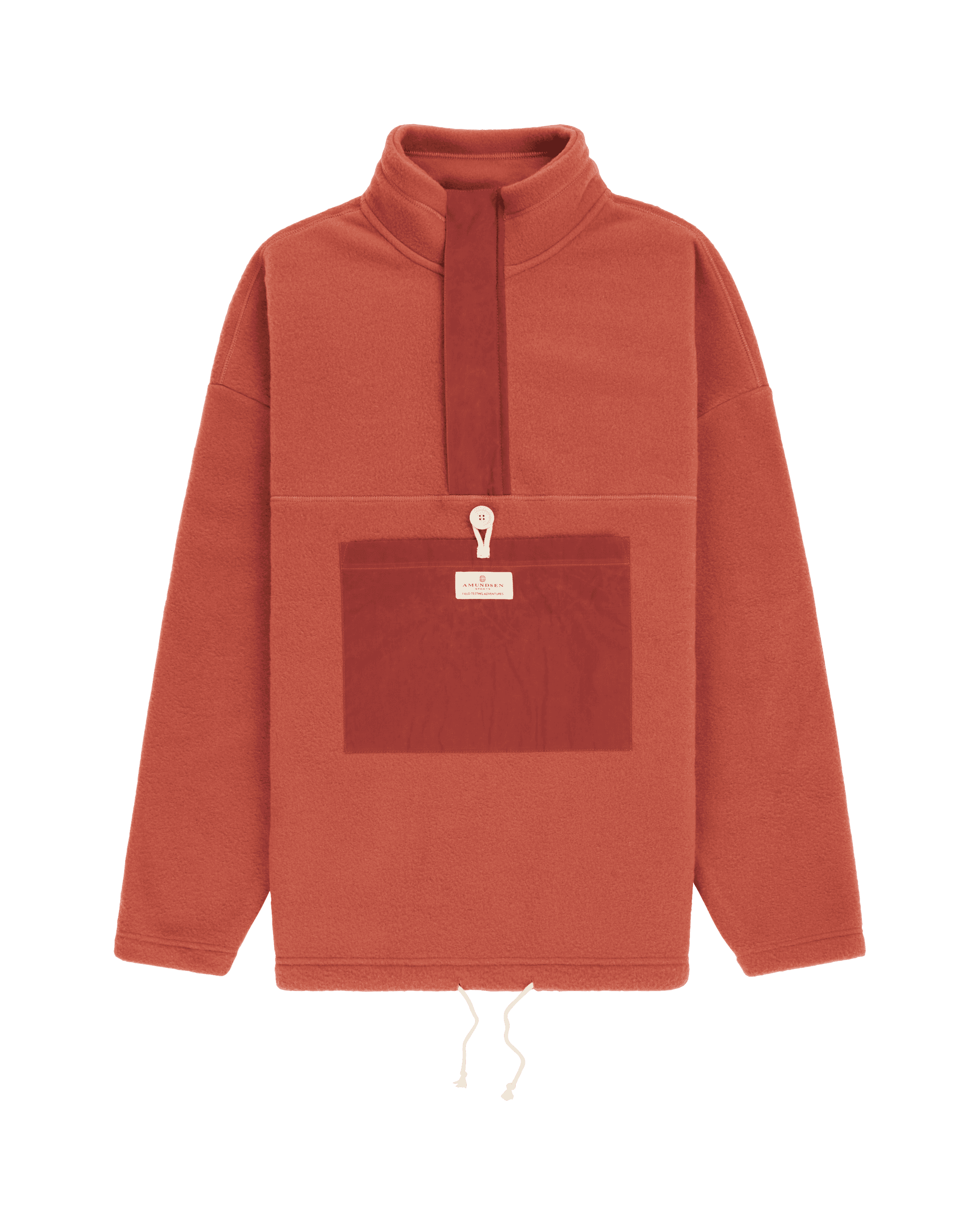 V-BOND WAXED FLEECE MENS  165 Terra Red/Red