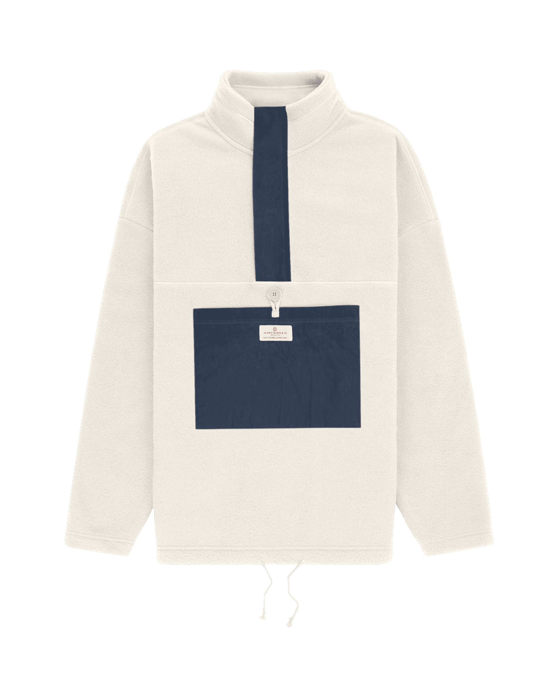 V-BOND WAXED FLEECE MENS  610 Natural/Navy