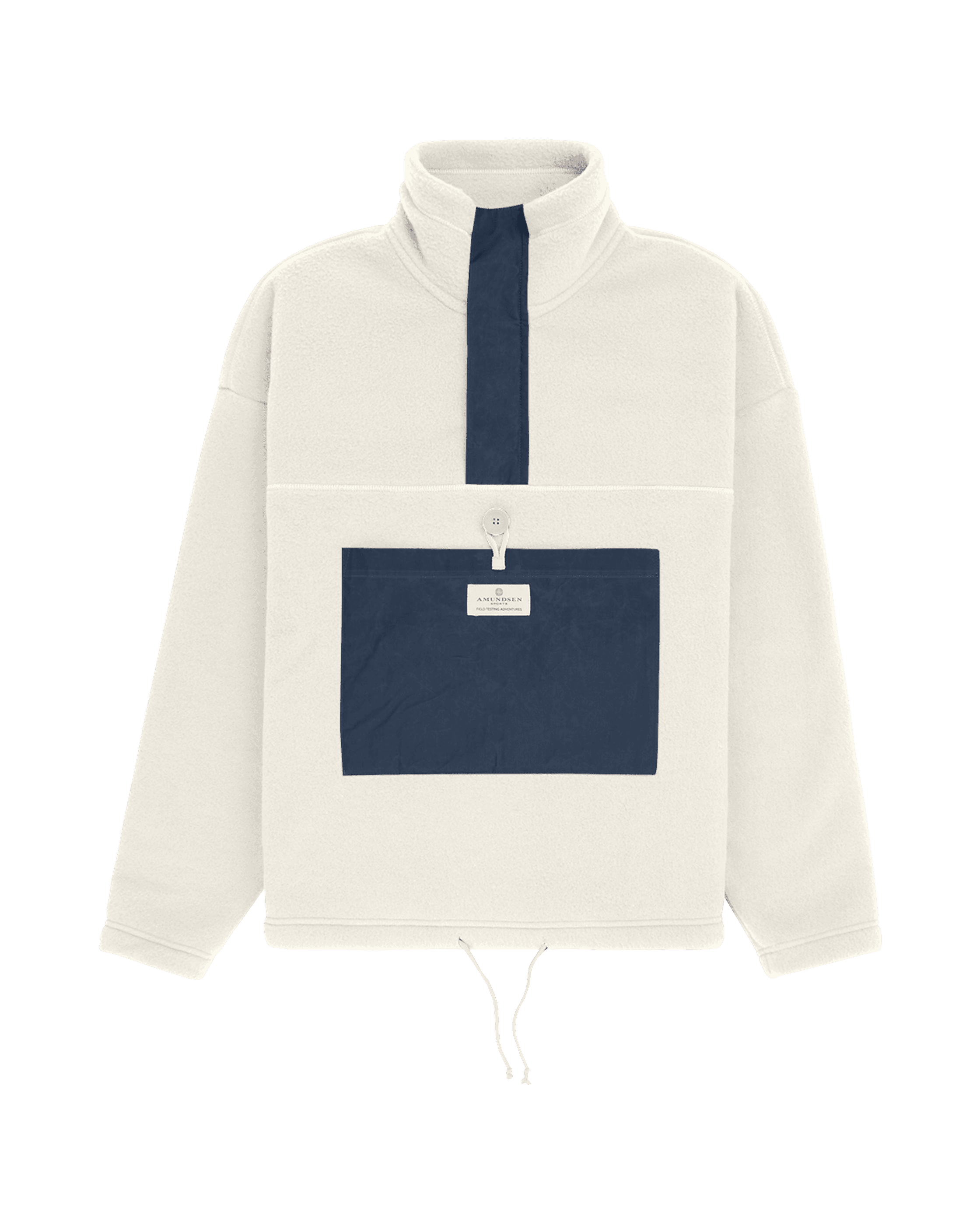 V-BOND WAXED FLEECE WOMENS  610 Natural/Navy