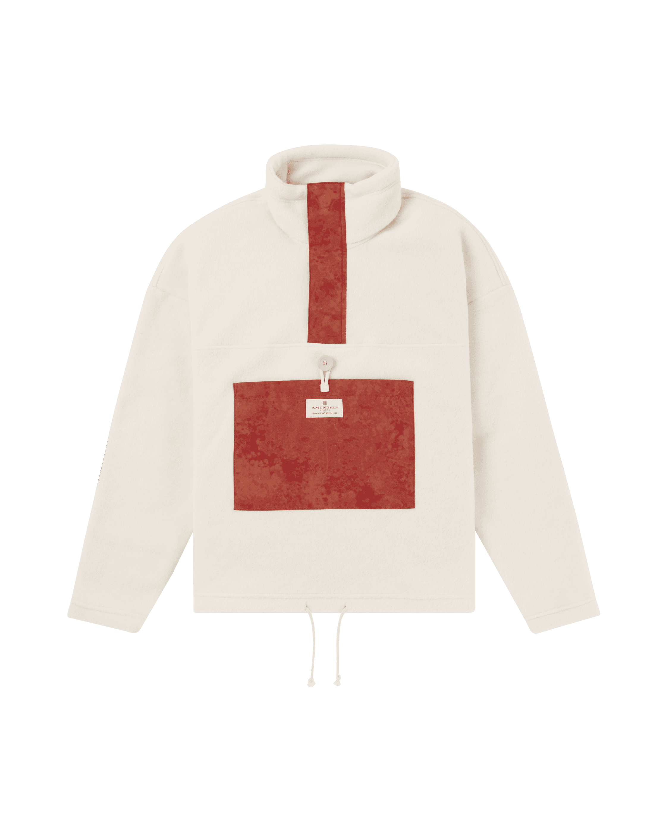 V-BOND WAXED FLEECE WOMENS  164 Natural/Terra Red