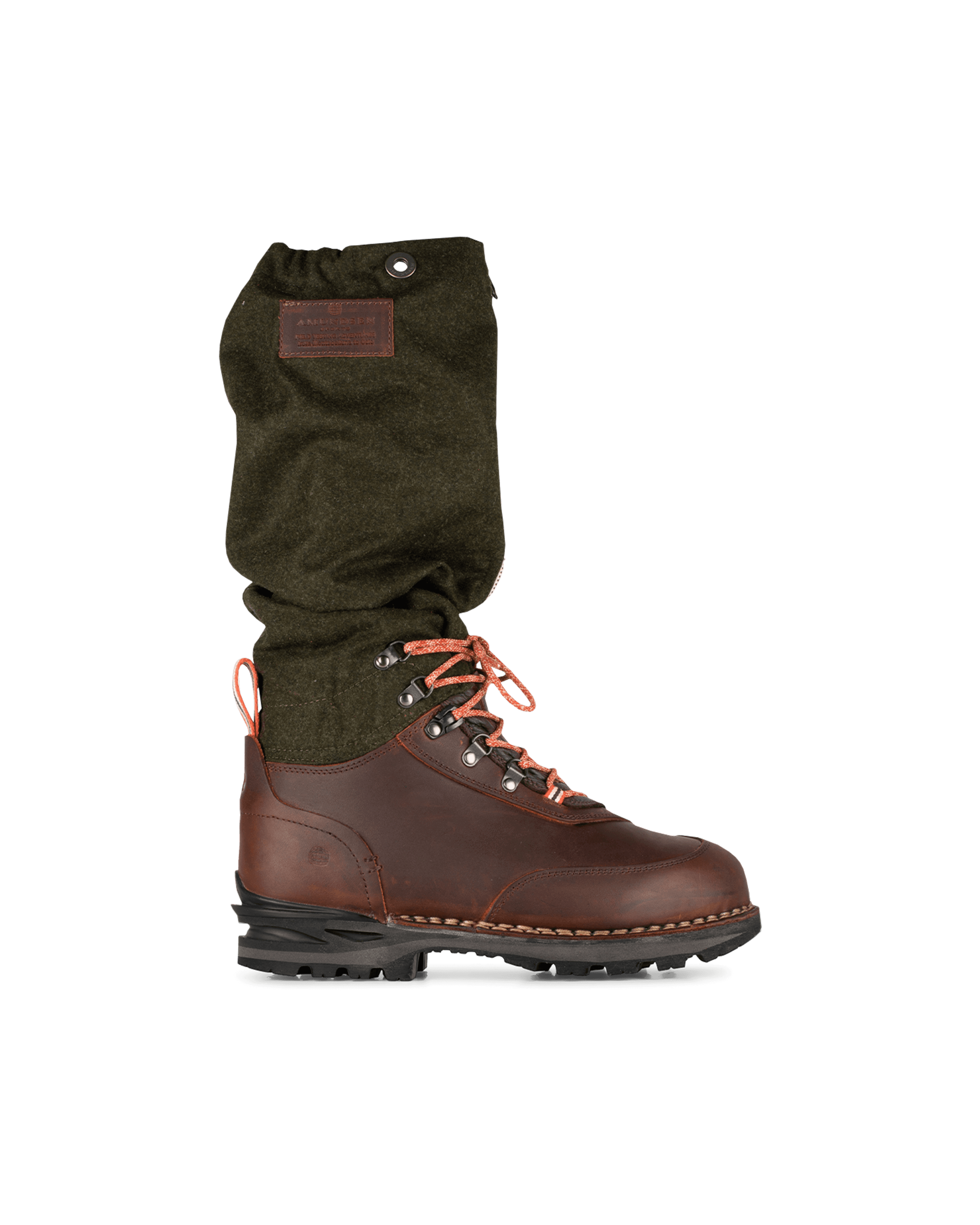 MOUNTAIN MUCKS WOOL LODEN  650 Dark Oak/Loden Green