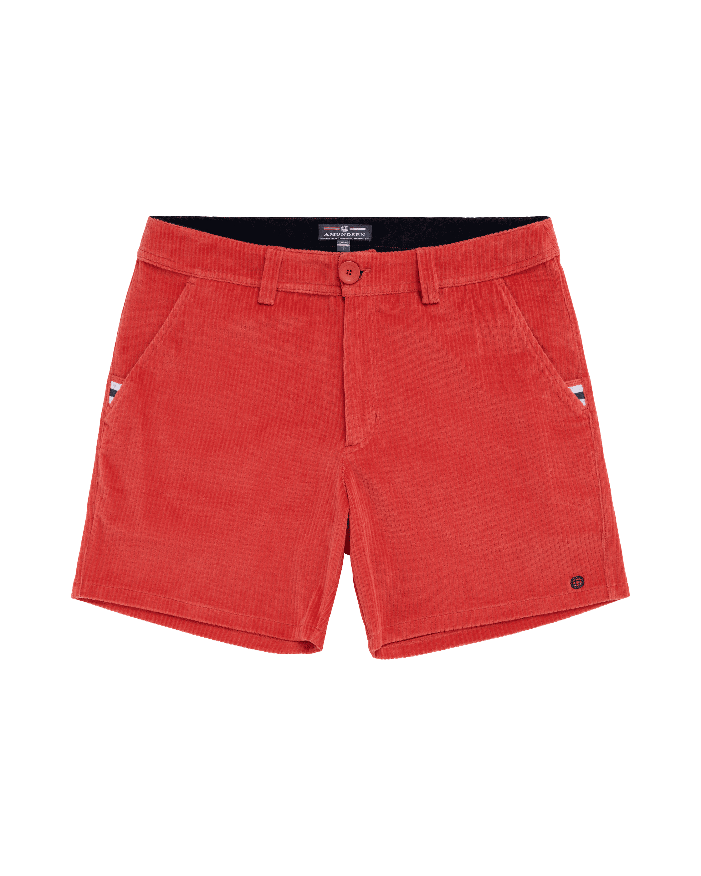 6INCHER COMFY CORD SHORTS MENS  165 Red Clay