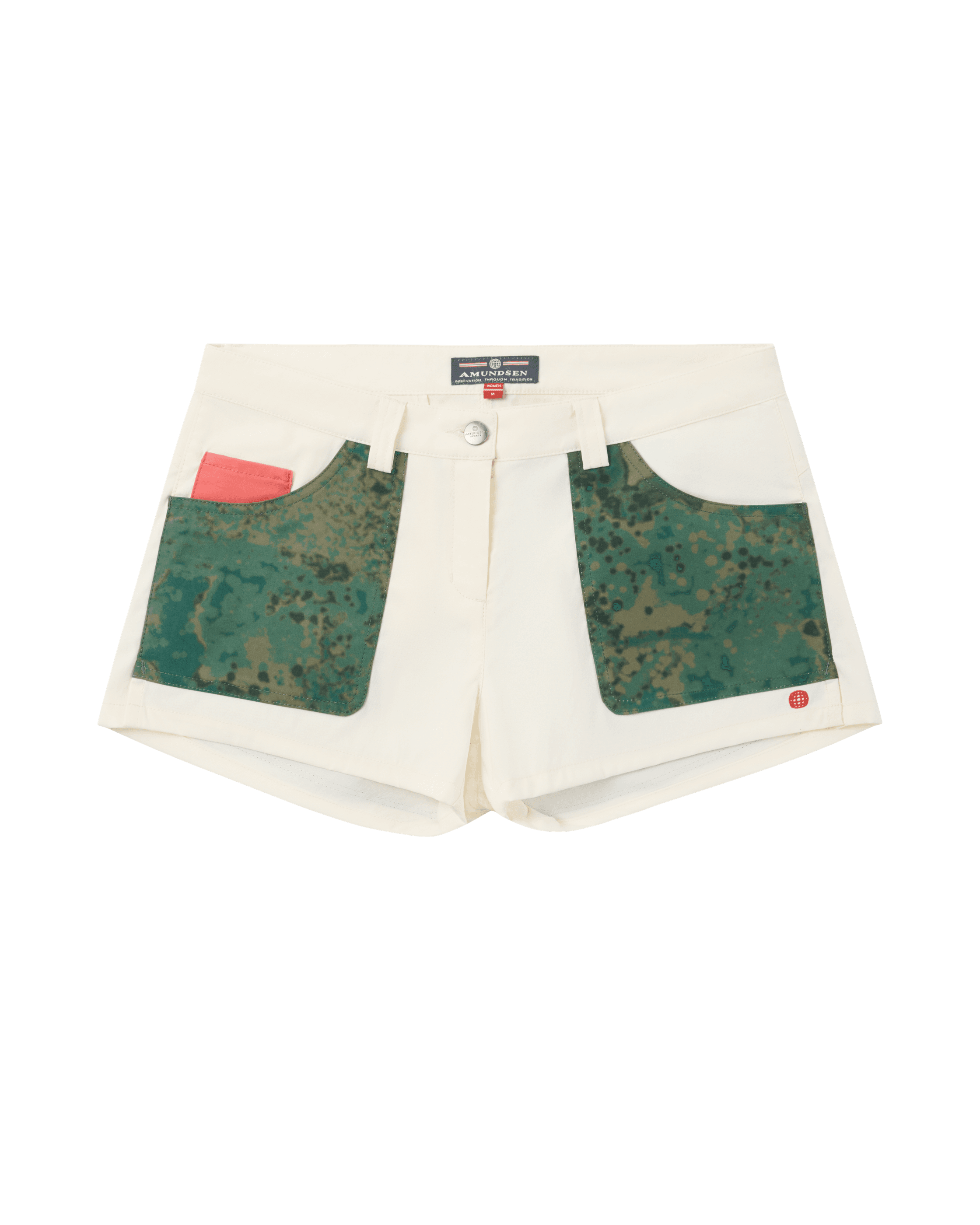3INCHER CAMO FIELD SHORTS WOMENS  402 Offwhite/Willow Green