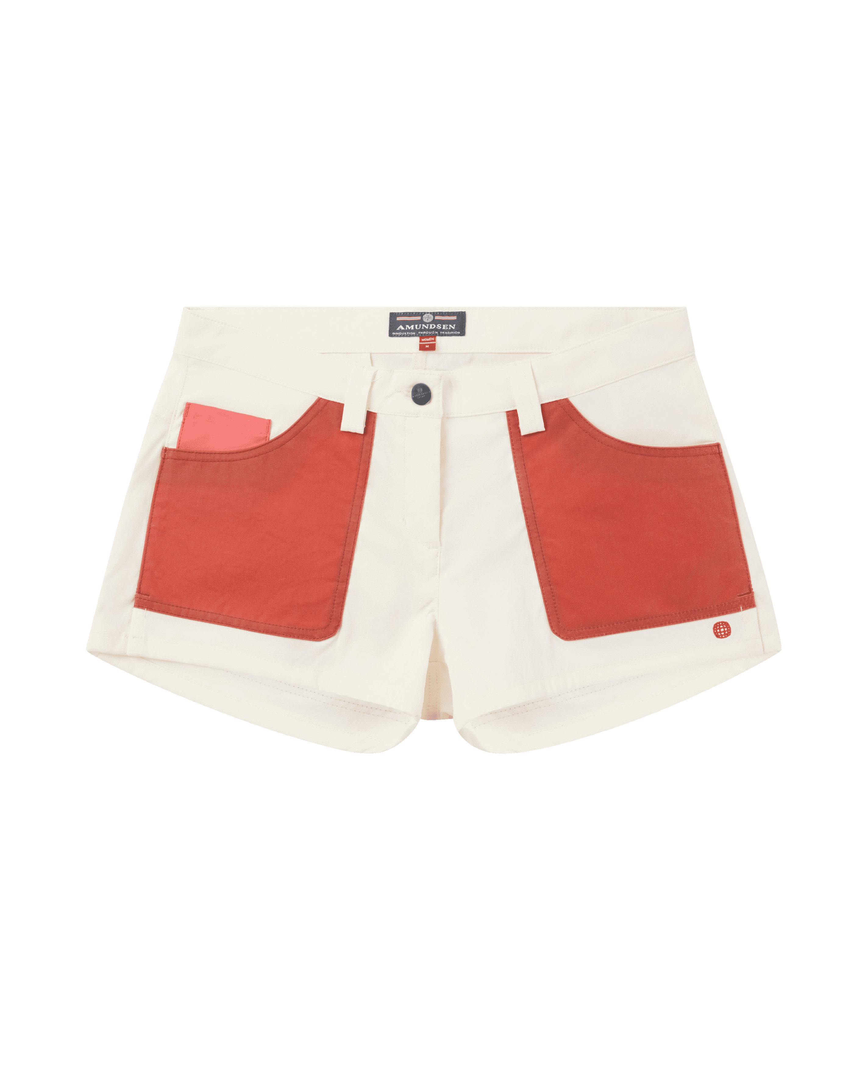 3INCHER FIELD SHORTS WOMENS  015 Offwhite/Terra Red