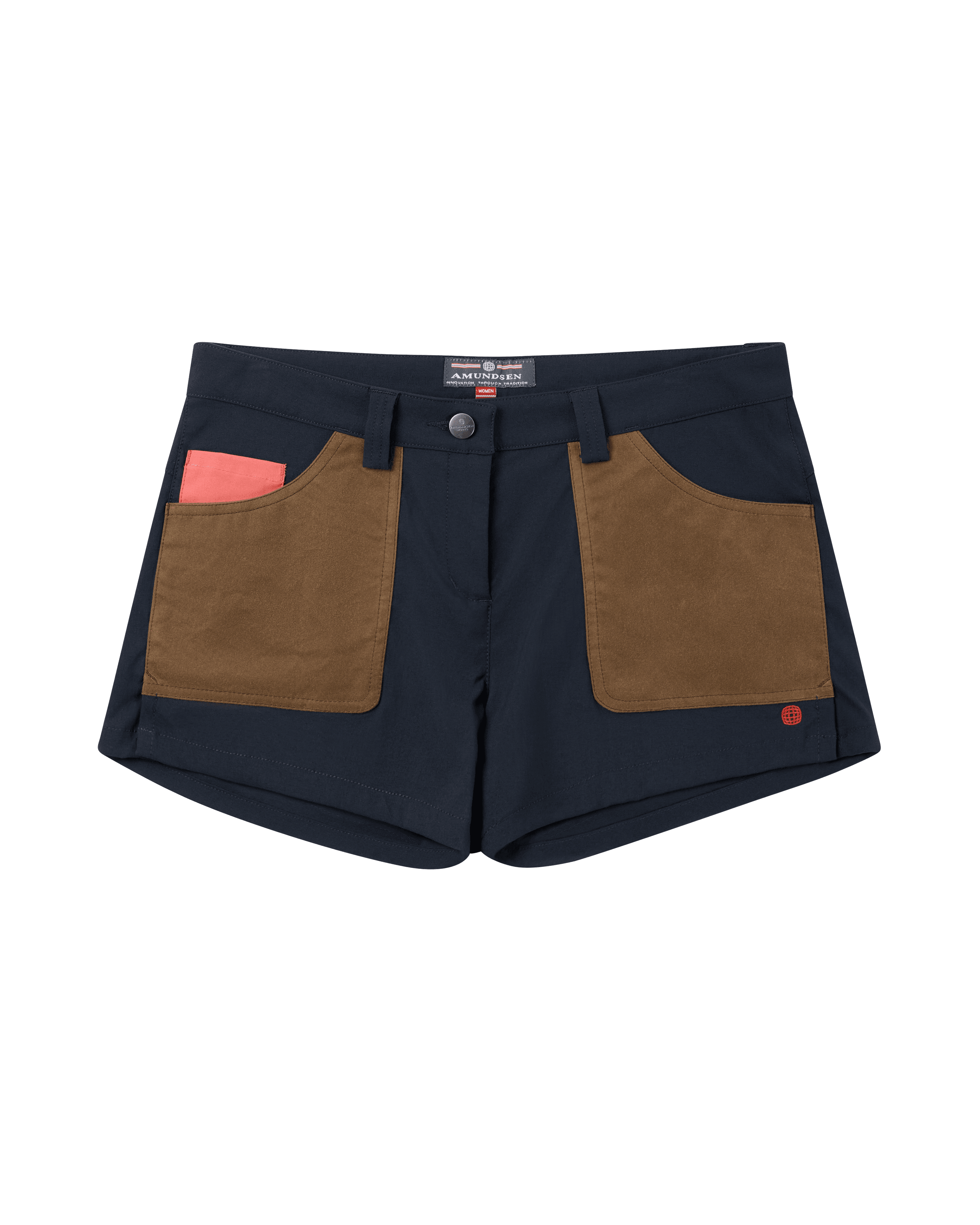 3INCHER FIELD SHORTS WOMENS  590 Faded Navy/Tan