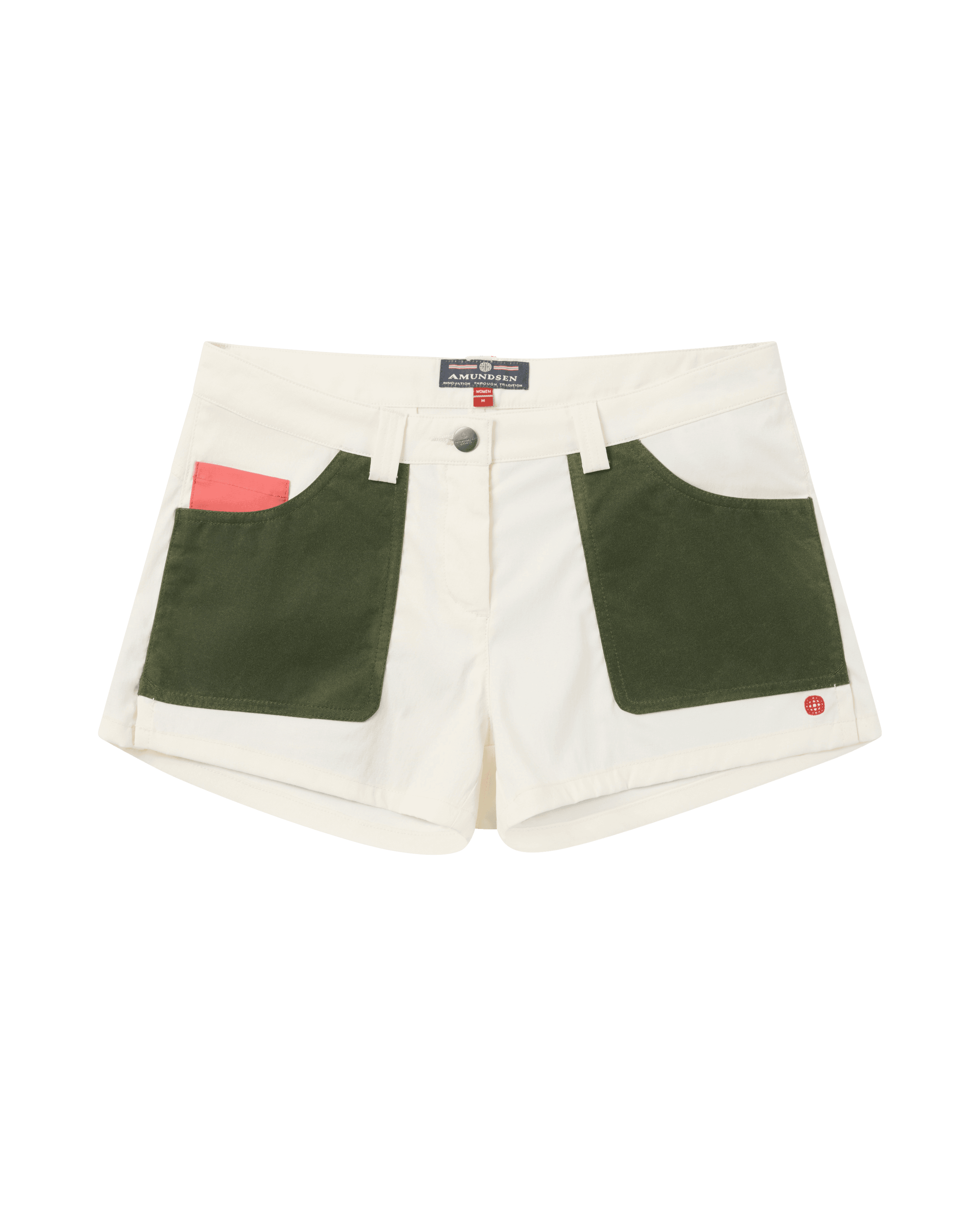 3INCHER FIELD SHORTS WOMENS  012 Offwhite/Green