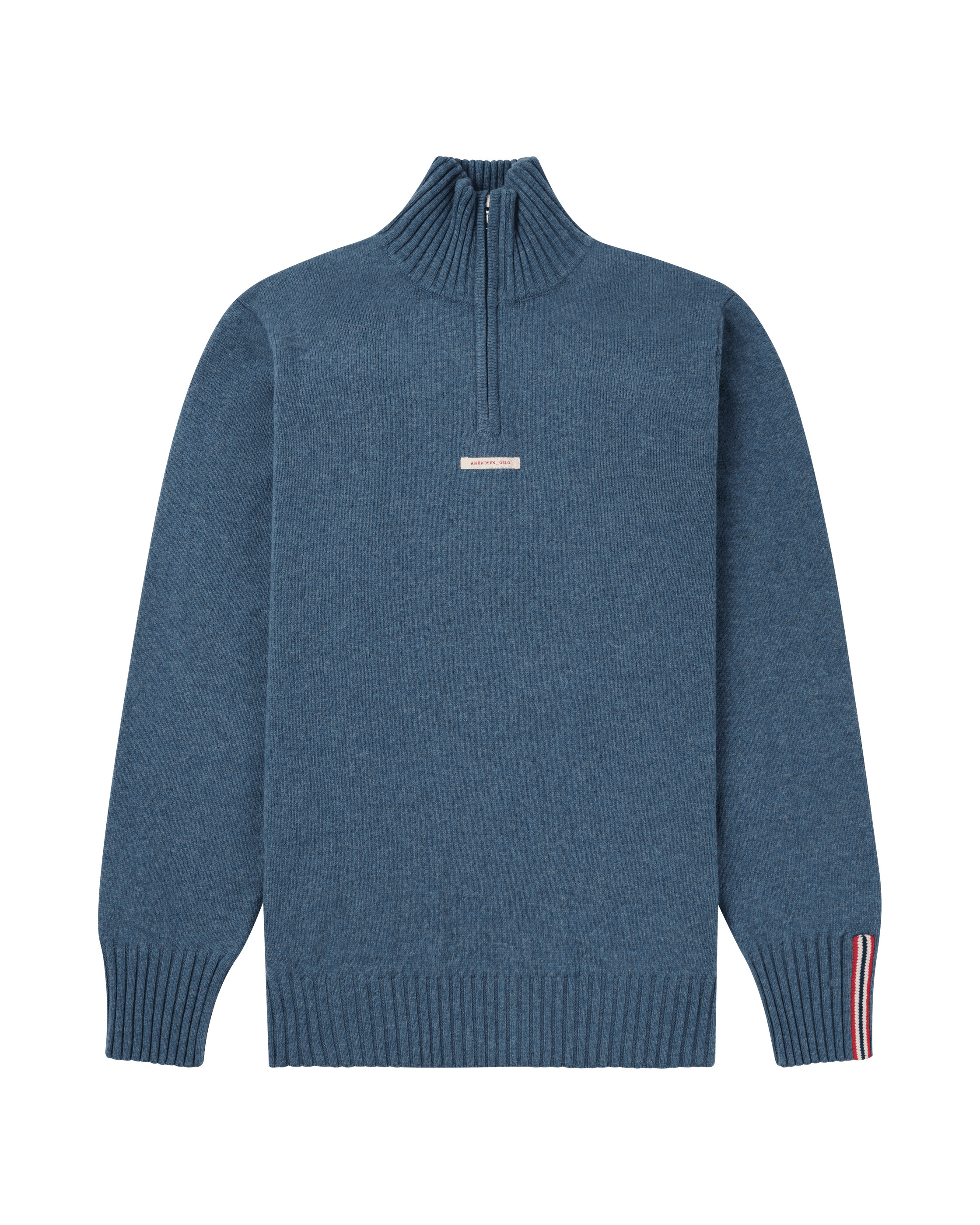 DECK HALF ZIP MENS  590 Faded Navy