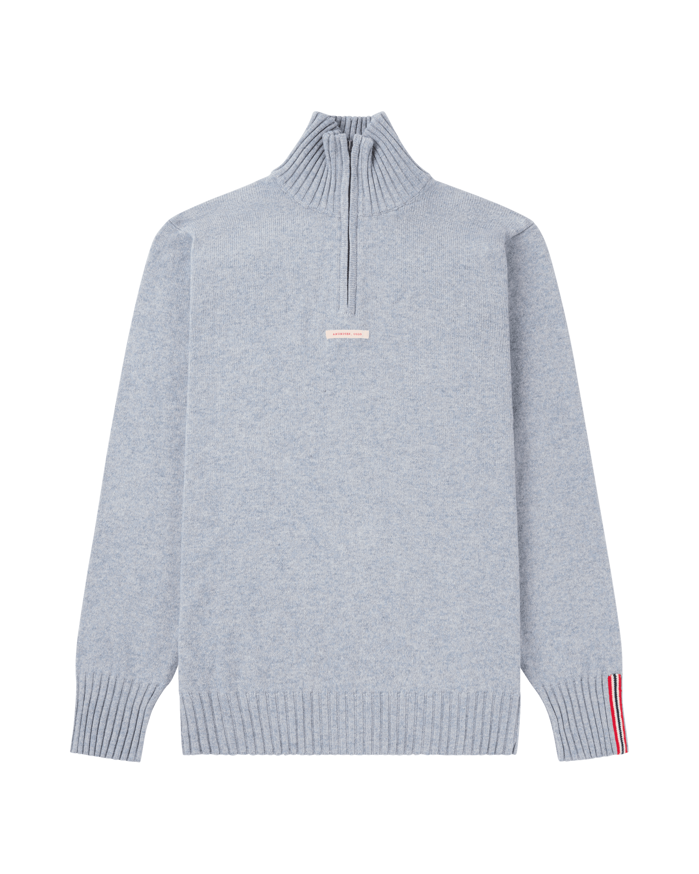 DECK HALF ZIP MENS  525 Blue Stone