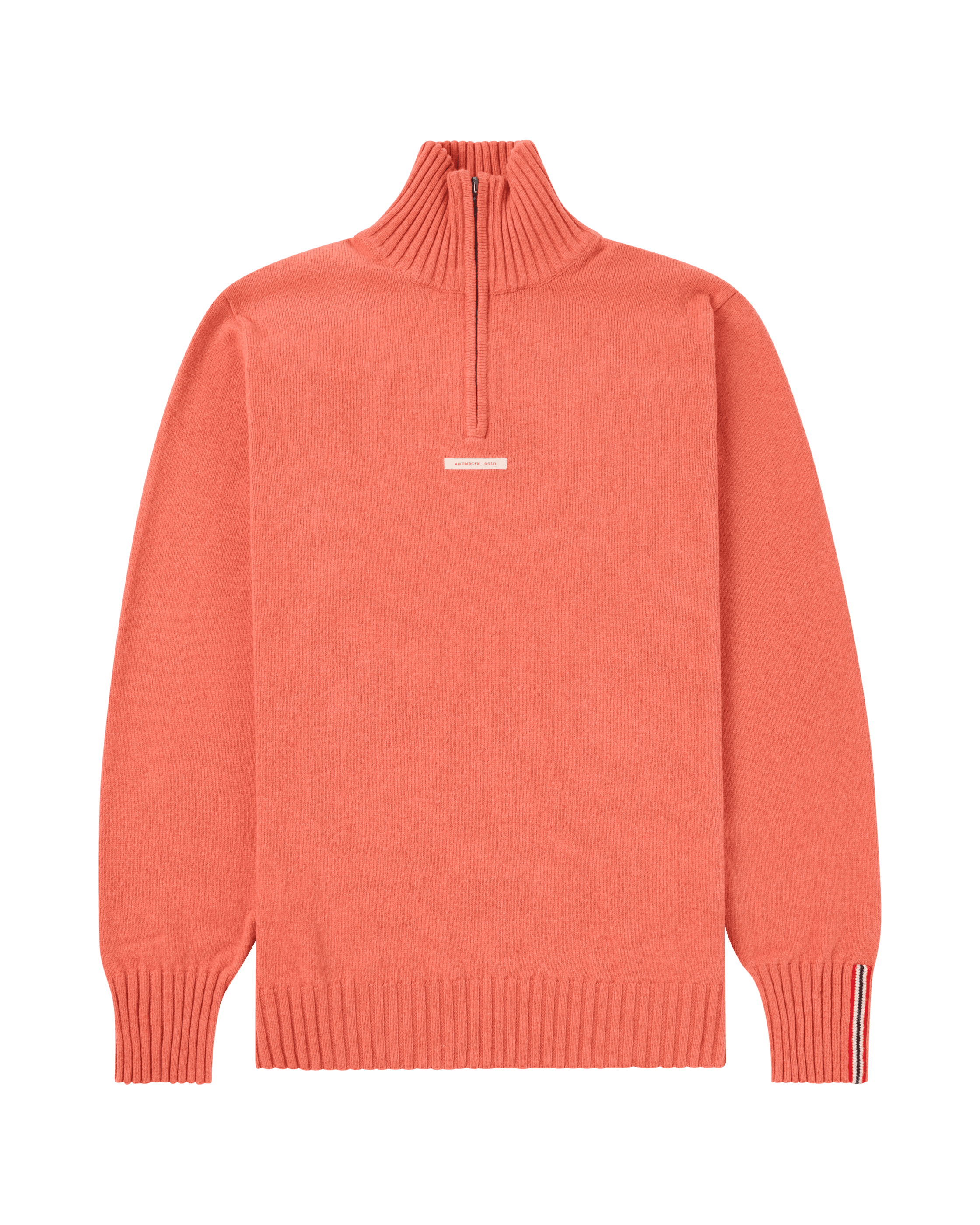 DECK HALF ZIP MENS  160 Weathered Red