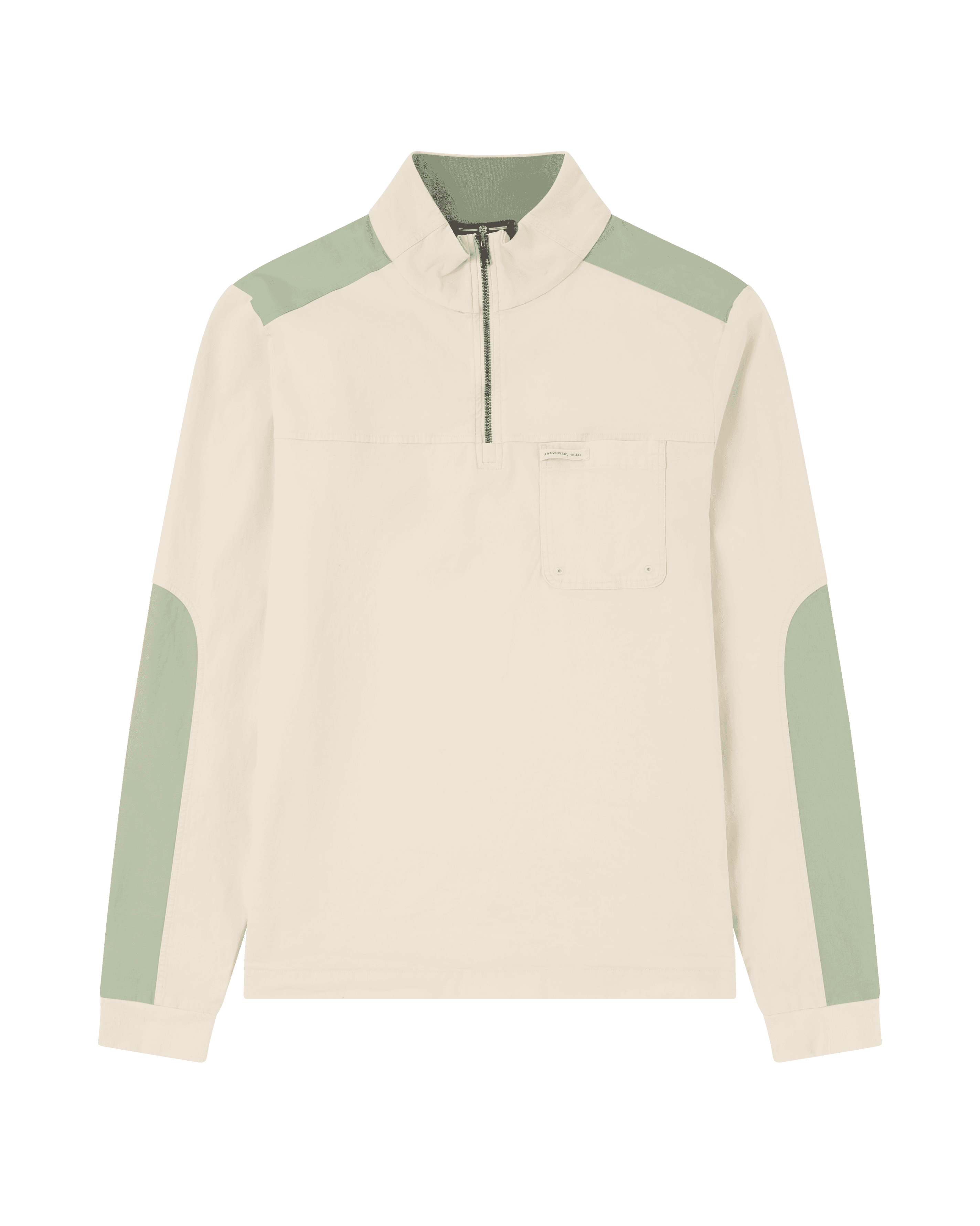 DITCH-HIKER PULLOVER MENS  402 Oatmeal/Faded Willow Green
