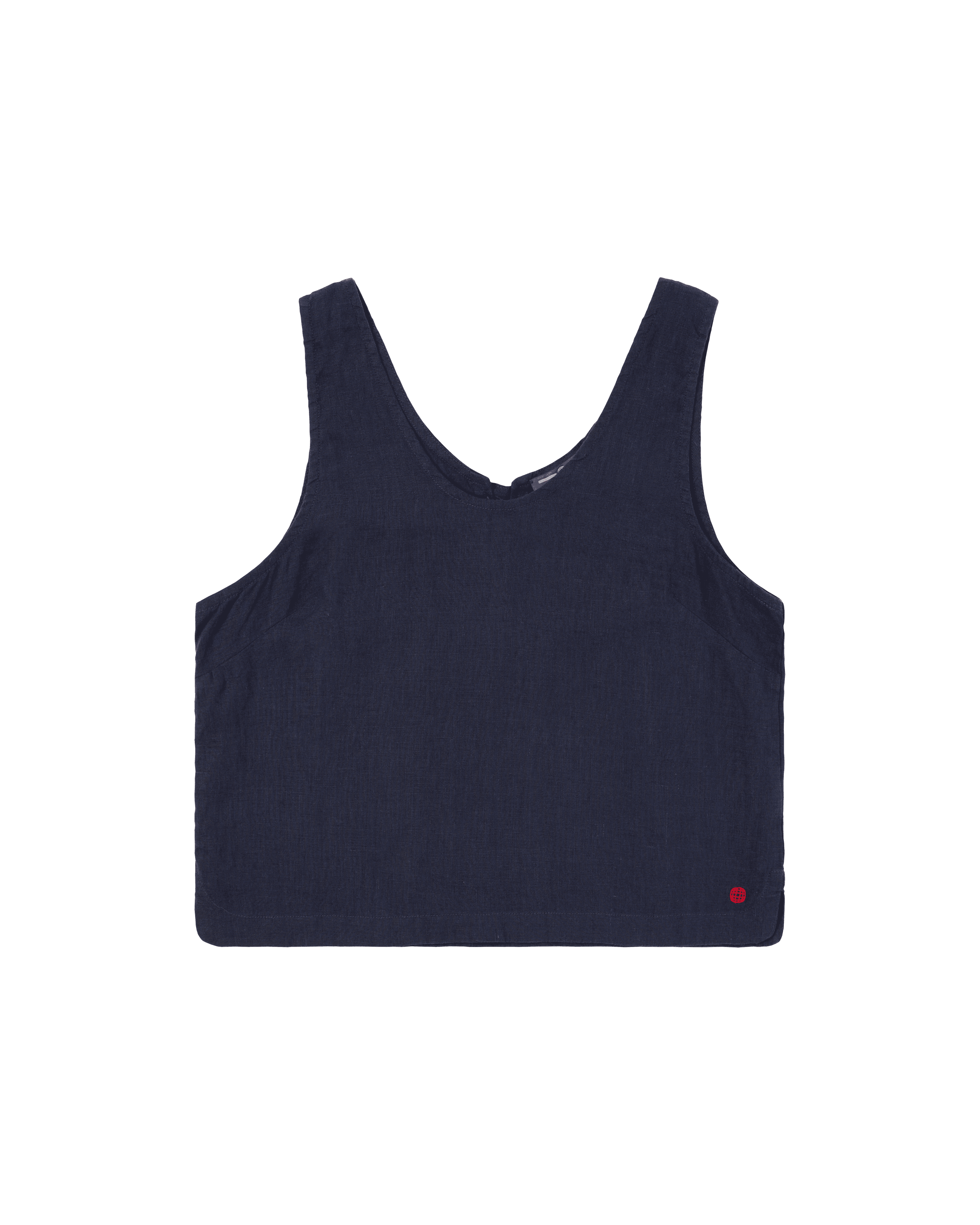 SAFARI LINEN TOP WOMENS  590 Faded Navy