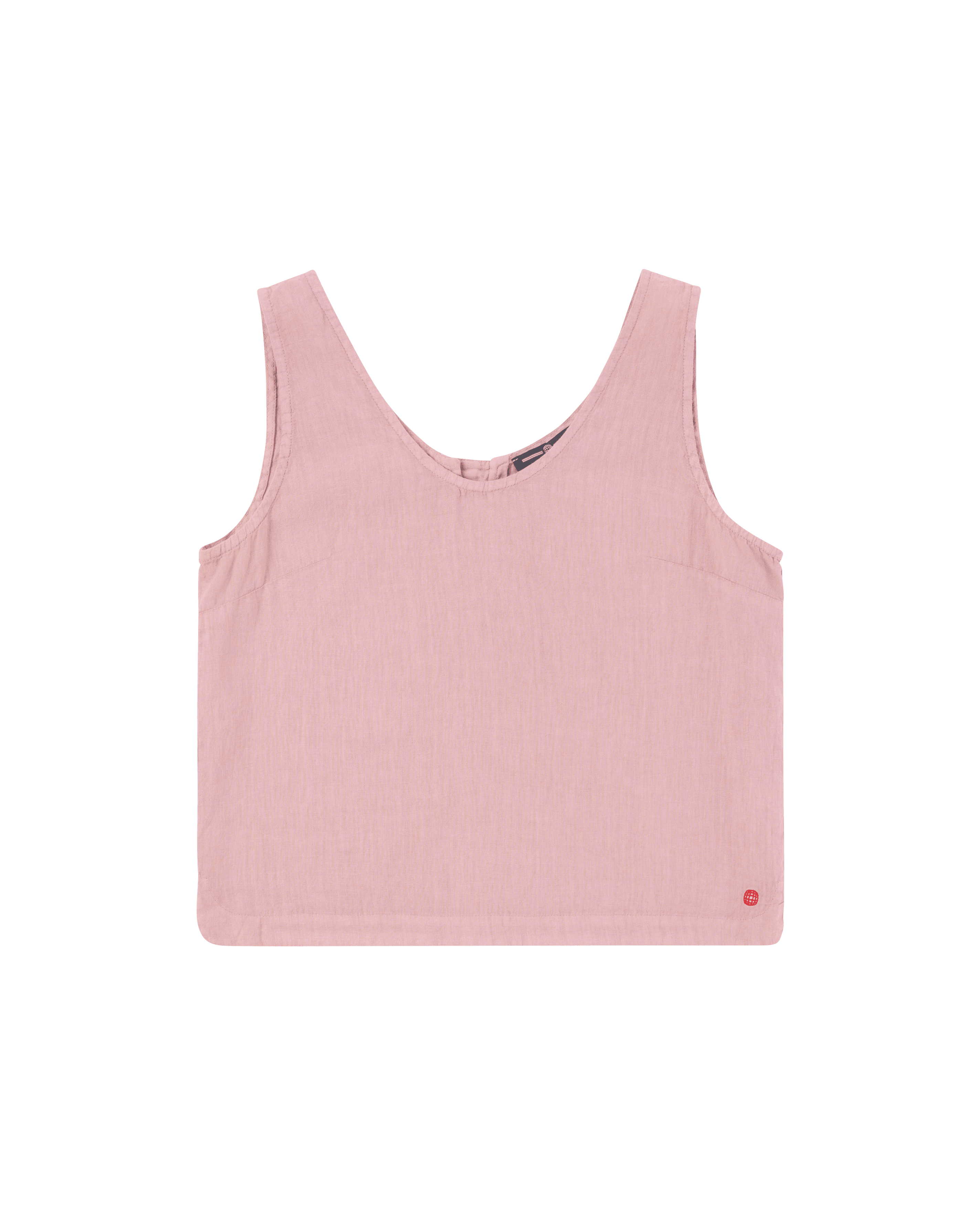 SAFARI LINEN TOP WOMENS  191 Faded Peony Pink
