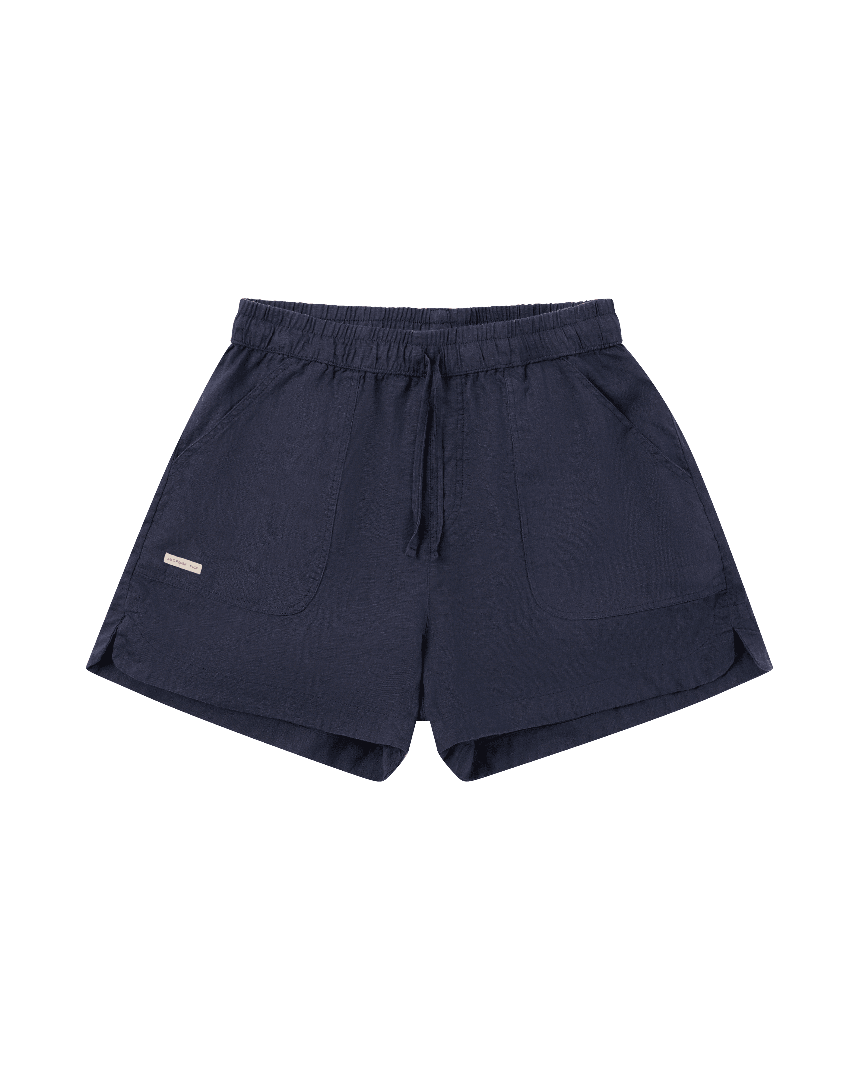 SAFARI LINEN SHORTS WOMENS  590 Faded Navy