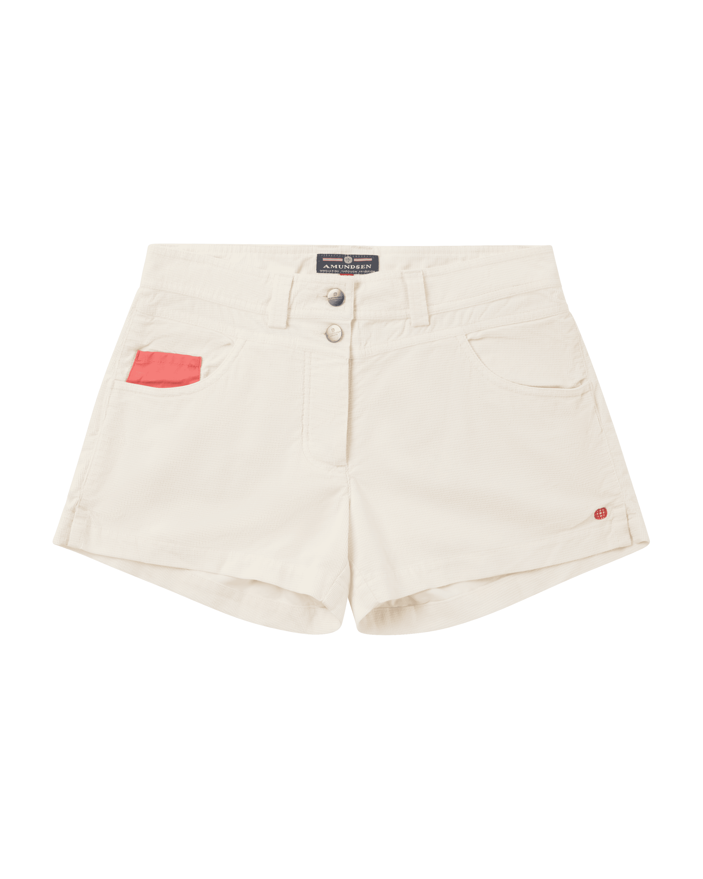 4INCHER WILD VELVET SHORTS WOMENS  001 White
