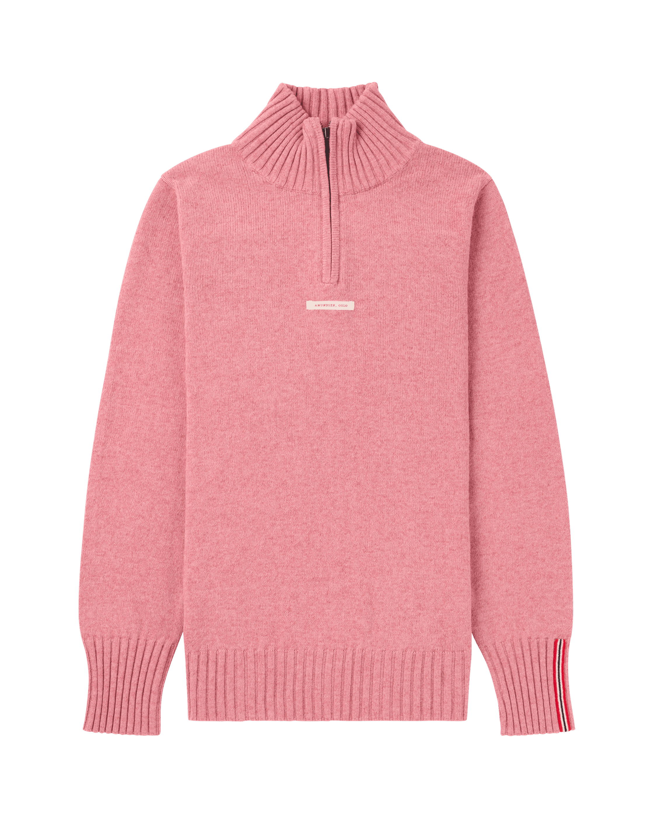 DECK HALF ZIP WOMENS  190 Peony Pink