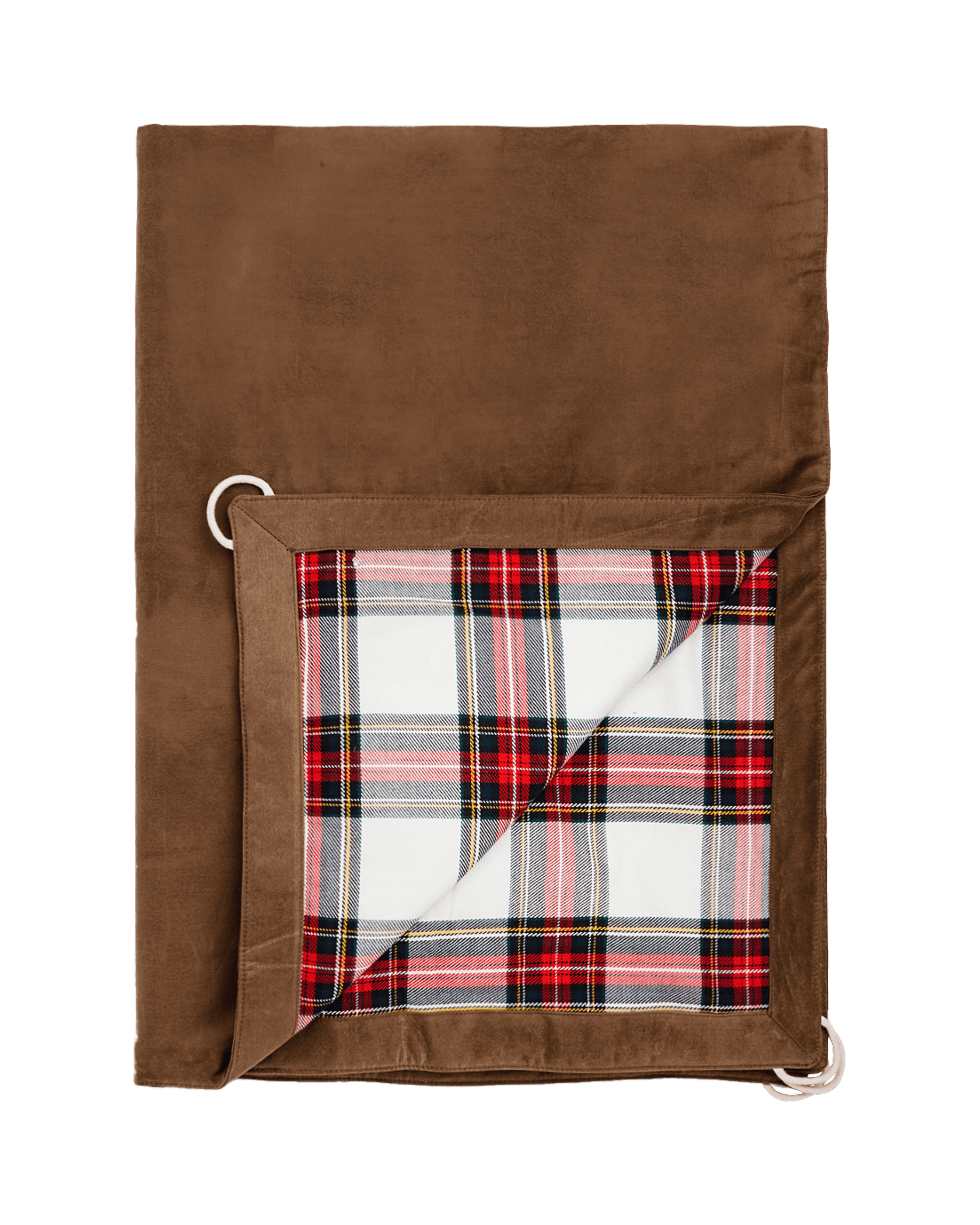 FIELD BLANKET  152 Chequered Red/Tan