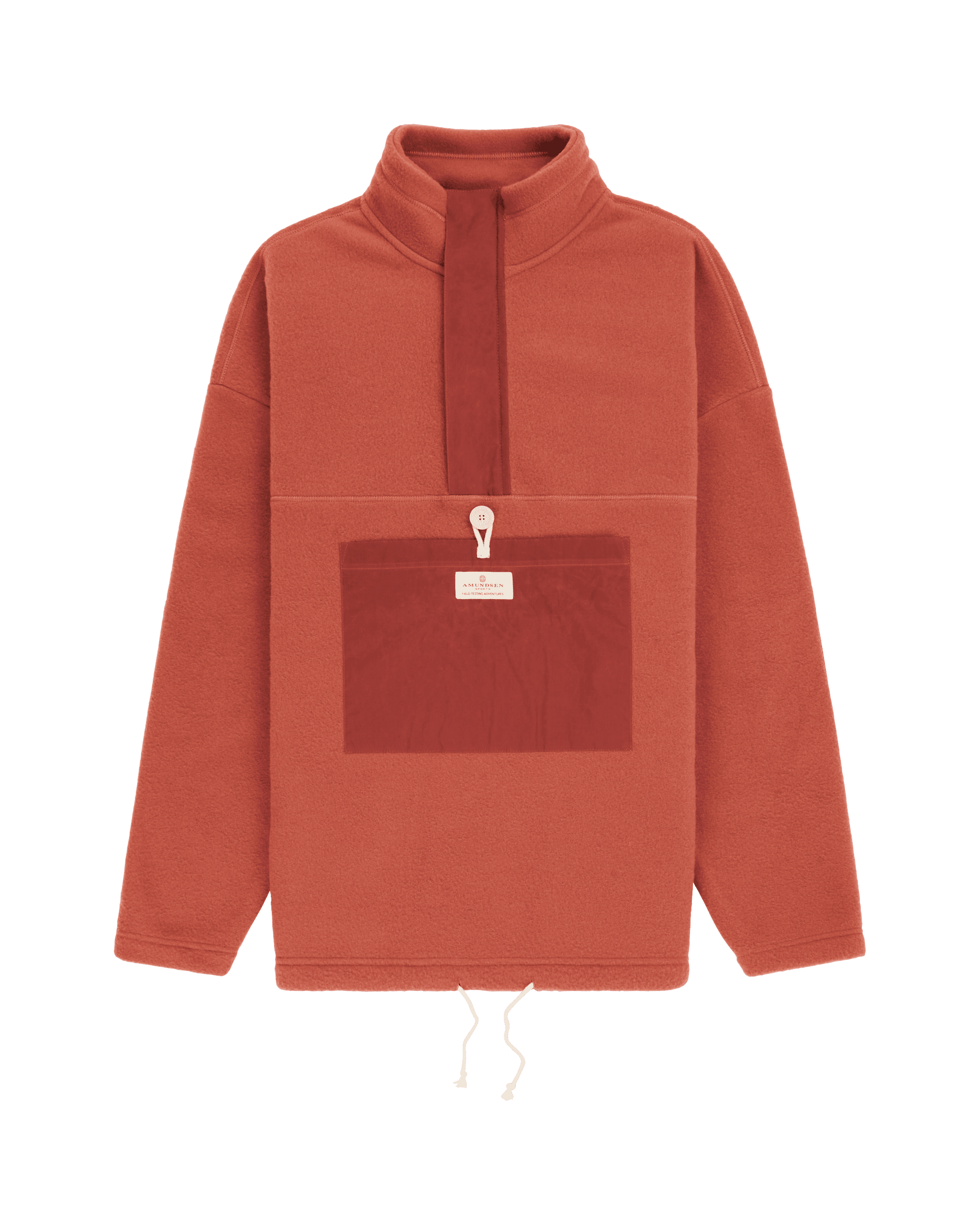 V-BOND WAXED FLEECE MENS  165 Terra Red/Red