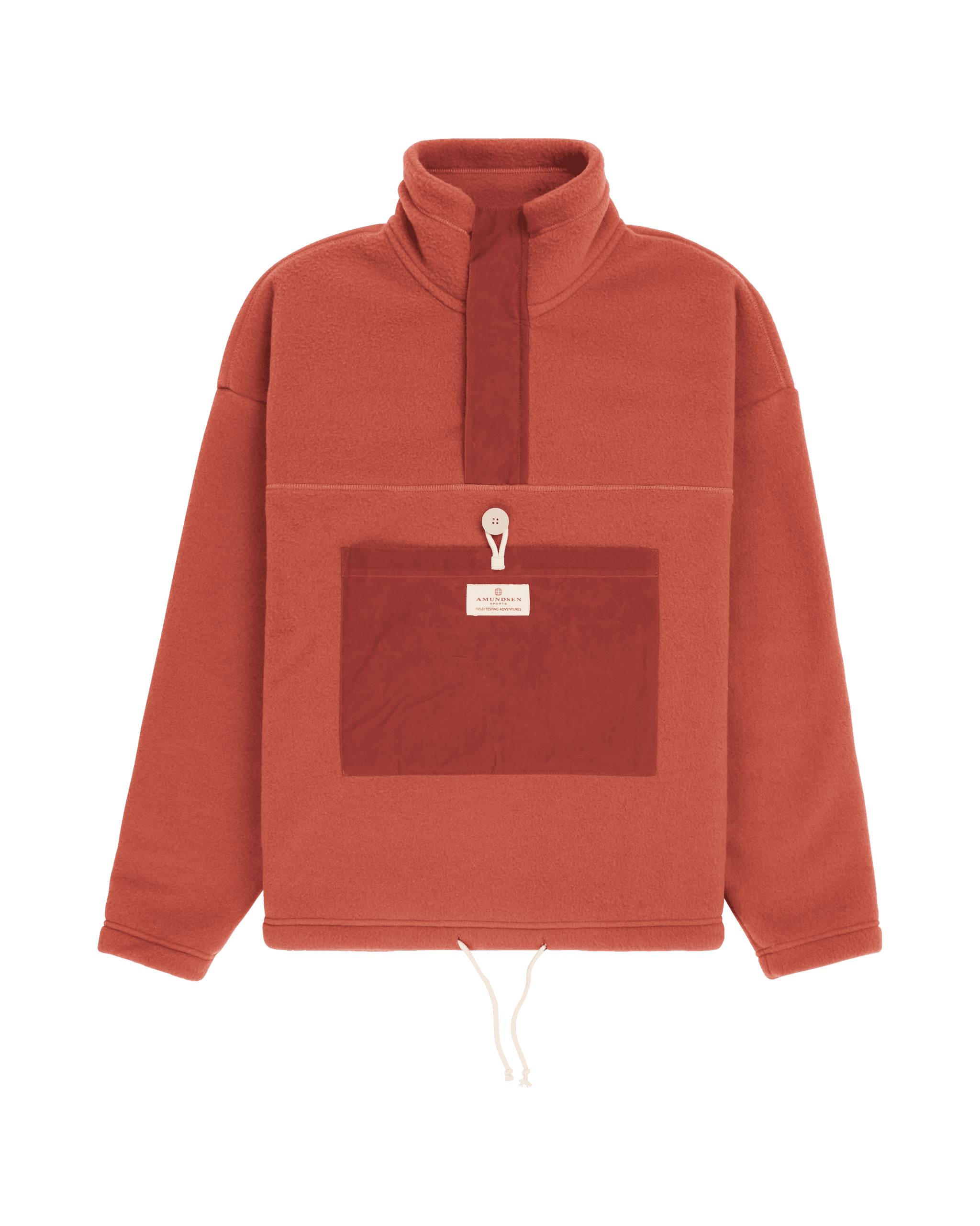 V-BOND WAXED FLEECE WOMENS  165 Terra Red/Red