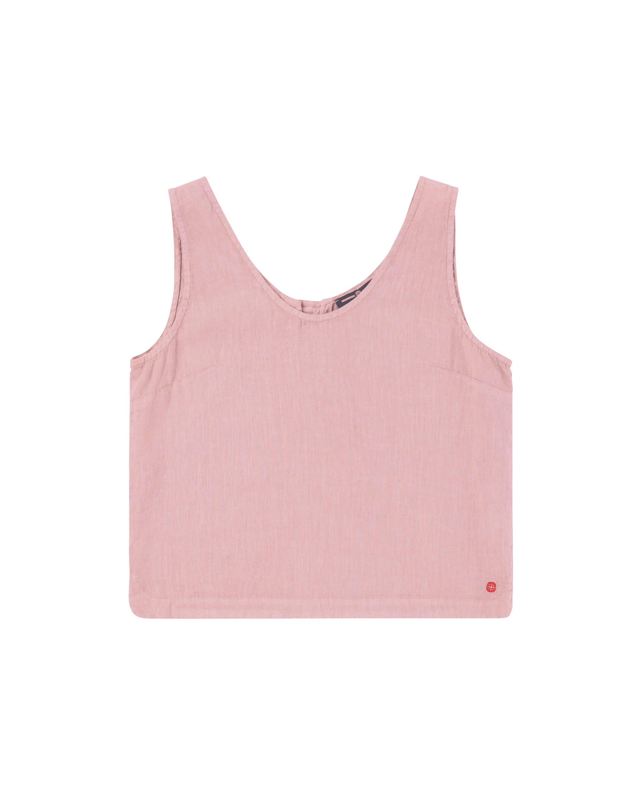 SAFARI LINEN TOP WOMENS  191 Faded Peony Pink