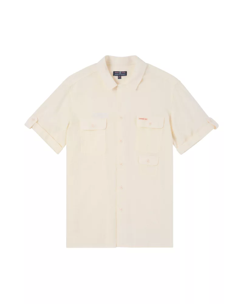 Traveller'S Linen Ss Mens